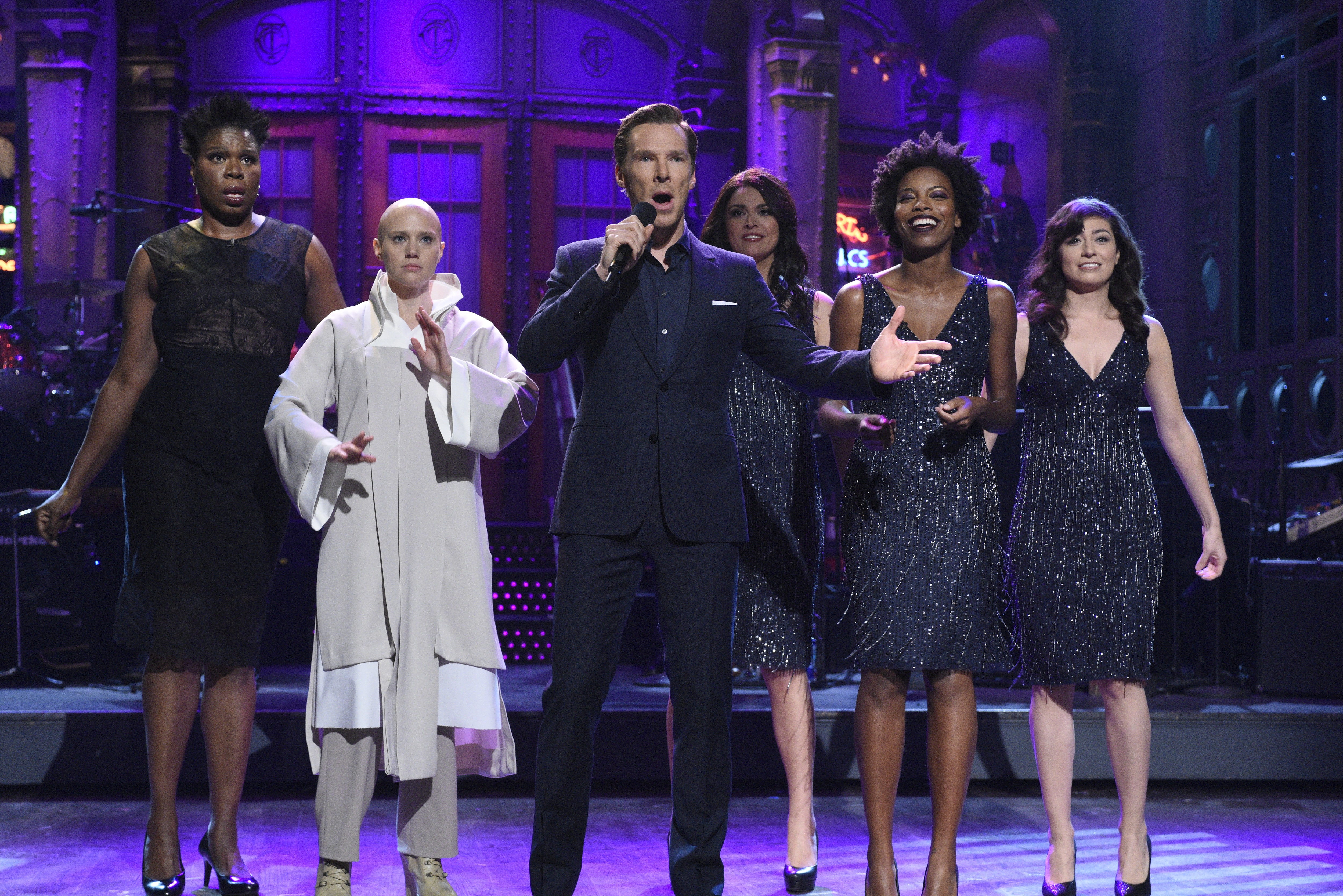 Saturday Night Live: From the Set: Benedict Cumberbatch and Solange ...