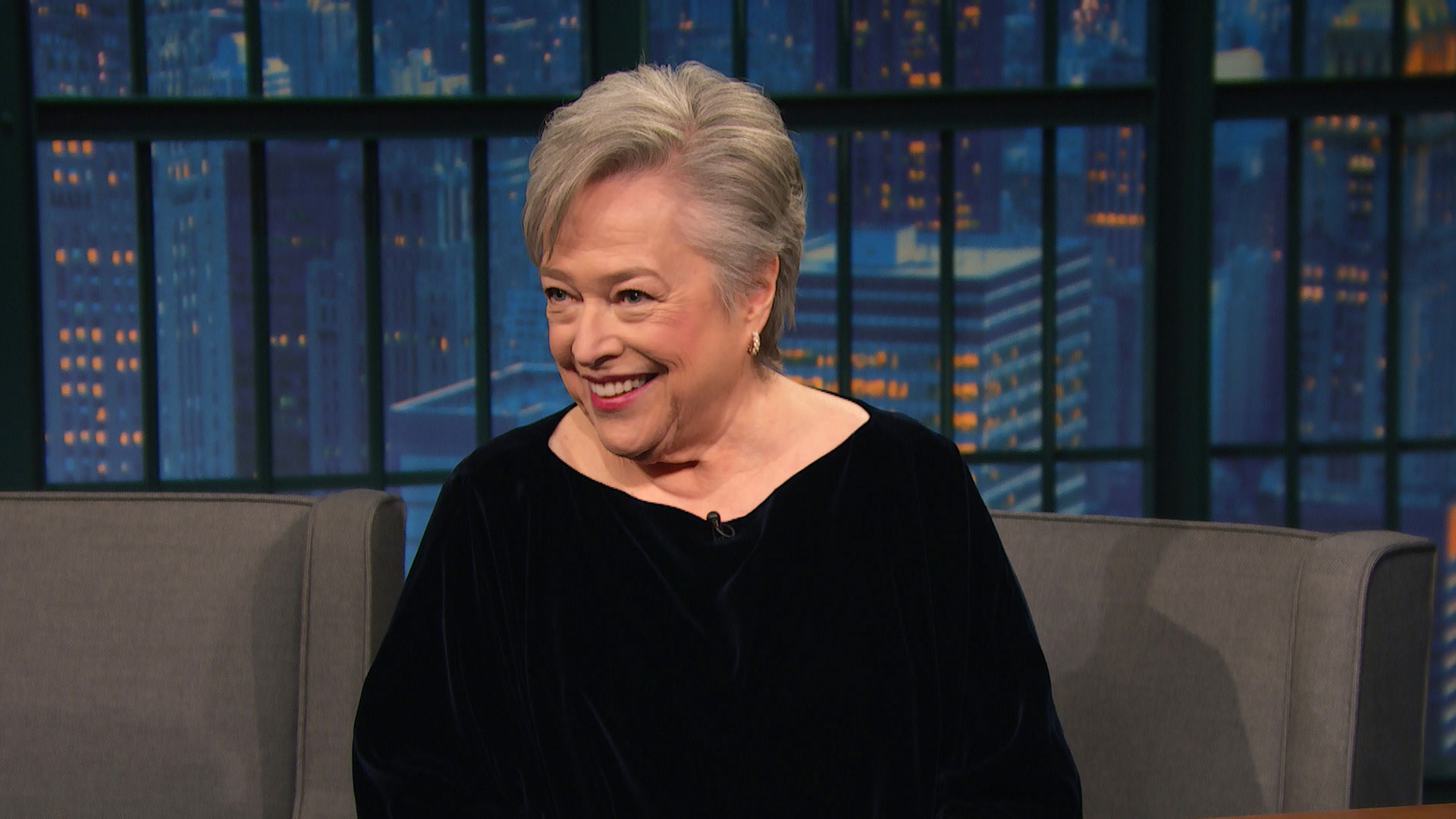 Watch Late Night with Seth Meyers Interview: Kathy Bates' Dildo Once W...