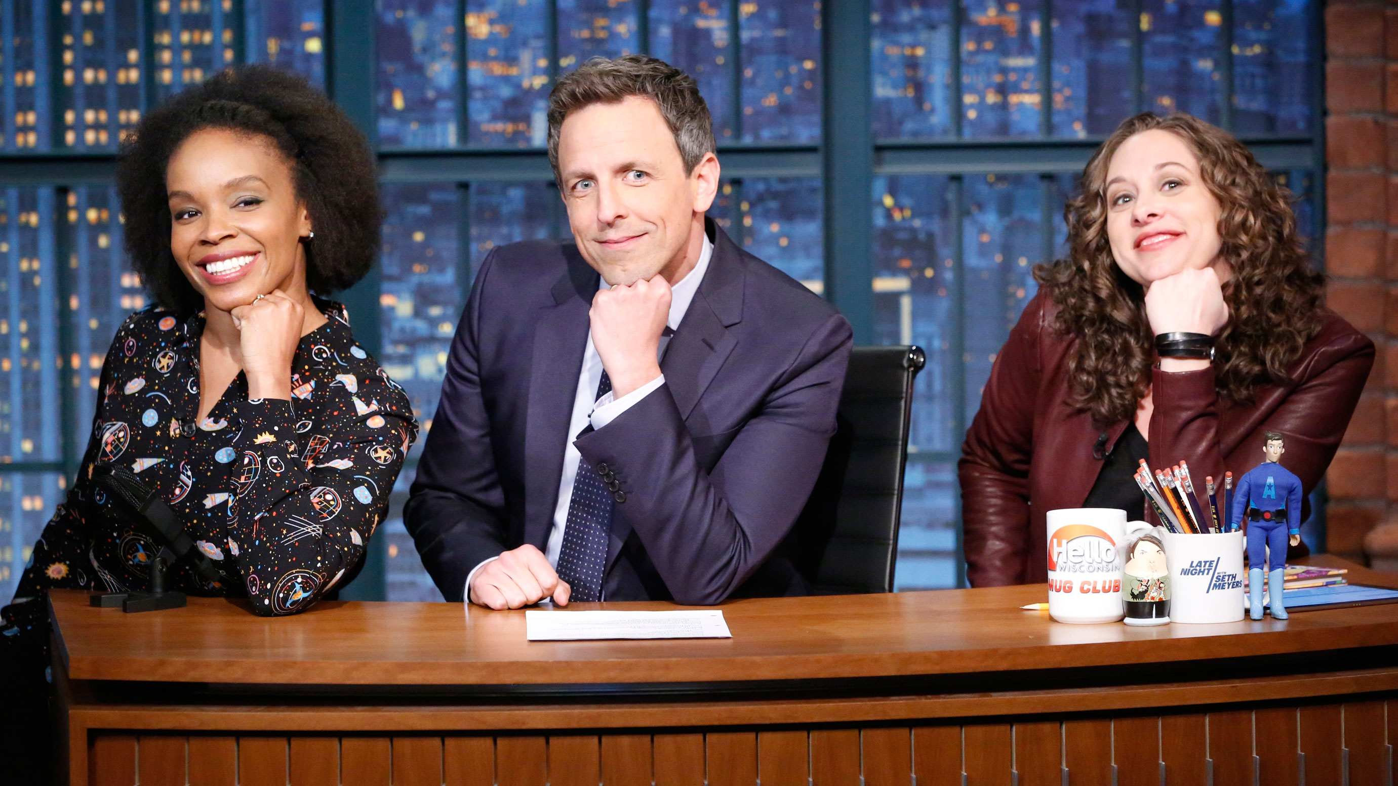 Watch Late Night with Seth Meyers Highlight Jokes Seth Can't Tell