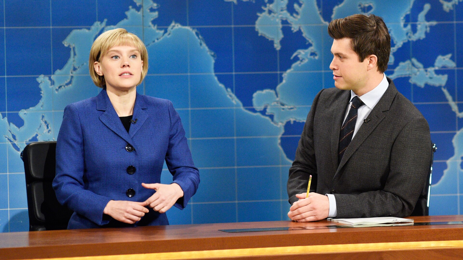 Watch Saturday Night Live Highlight: Weekend Update: Angela Merkel on ...