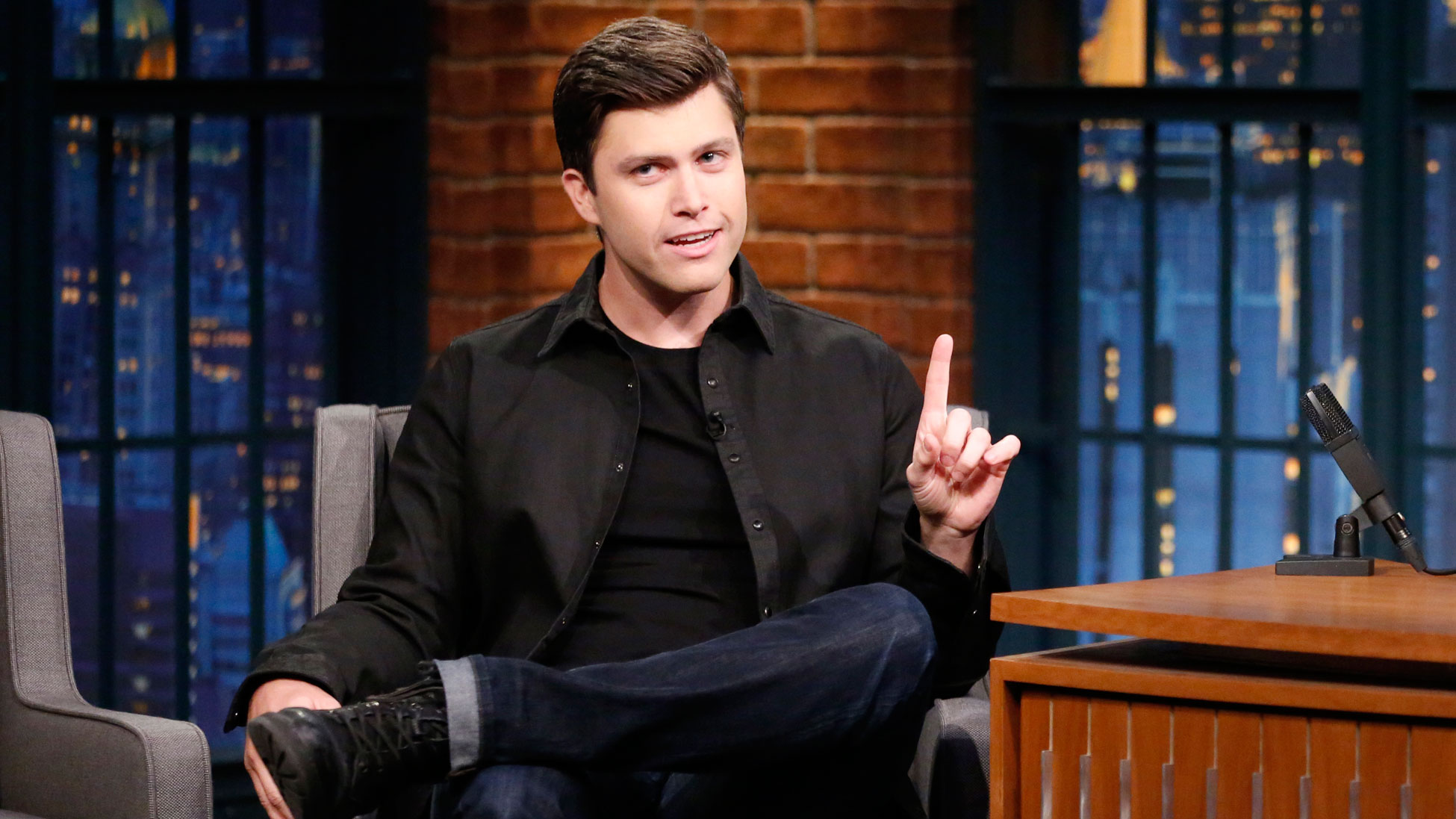 Watch Late Night with Seth Meyers Highlight: Colin Jost: Larry David Has He...
