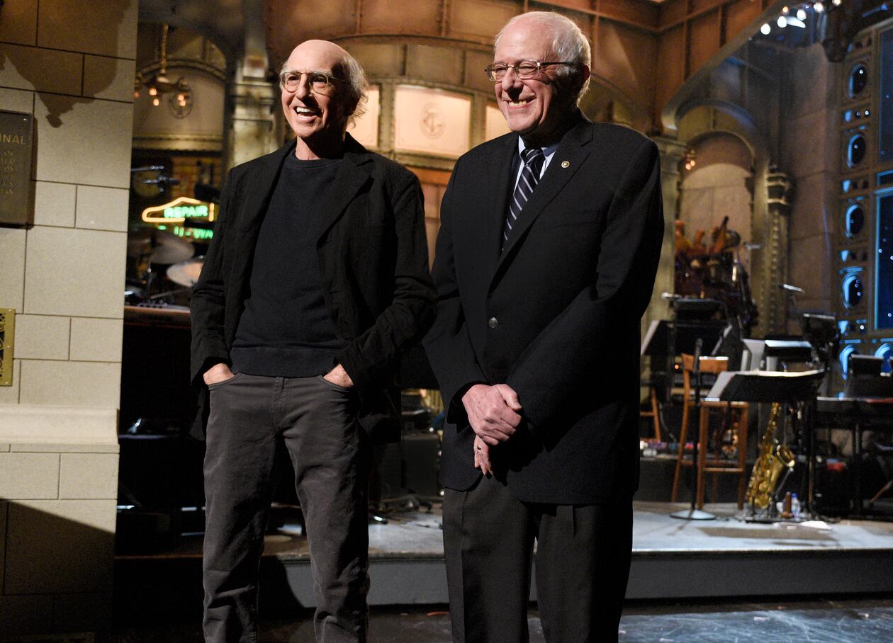 Saturday Night Live From The Set Larry David And The
