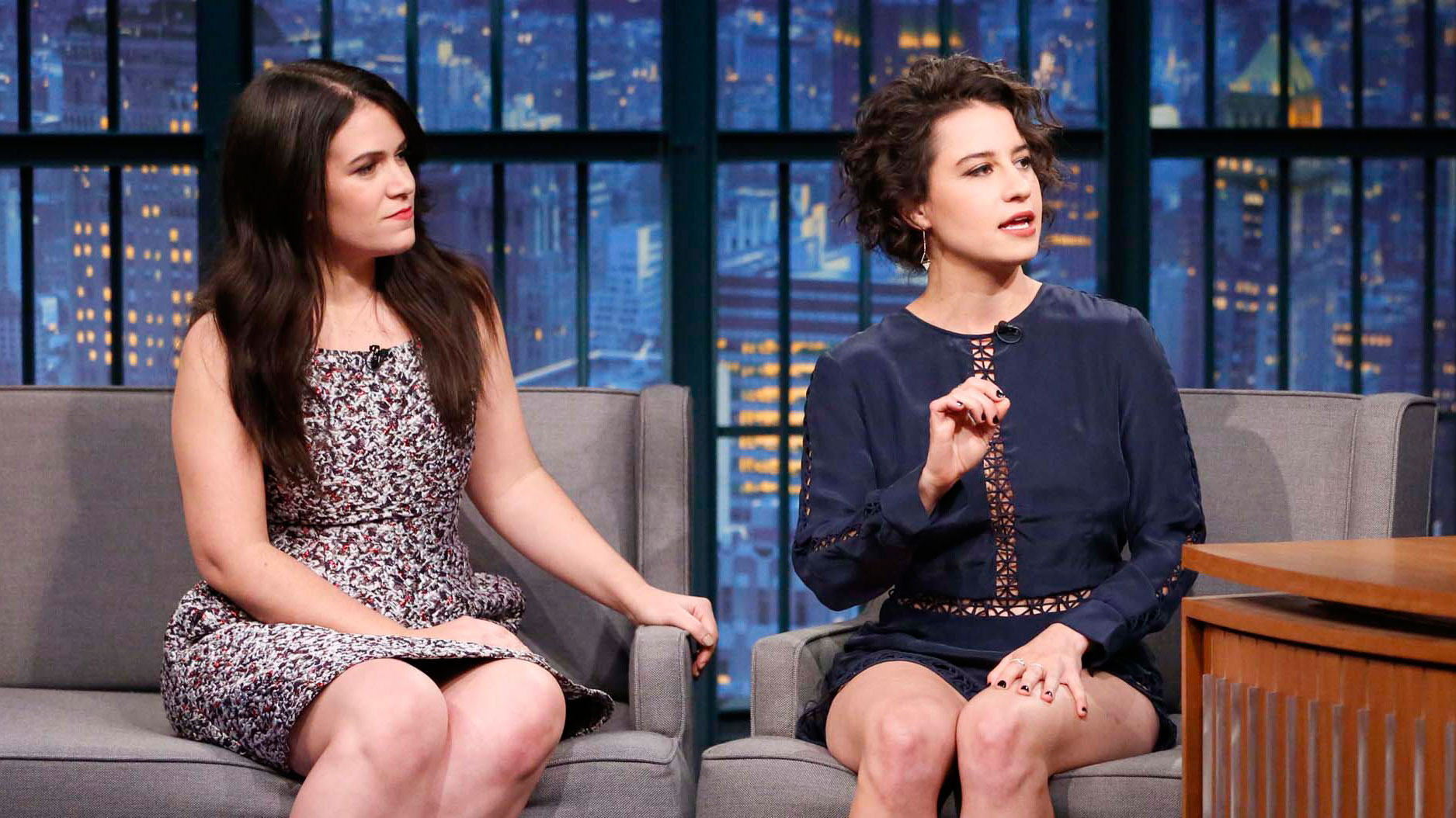 Watch Late Night with Seth Meyers Interview: Broad City's Ilana Glazer...