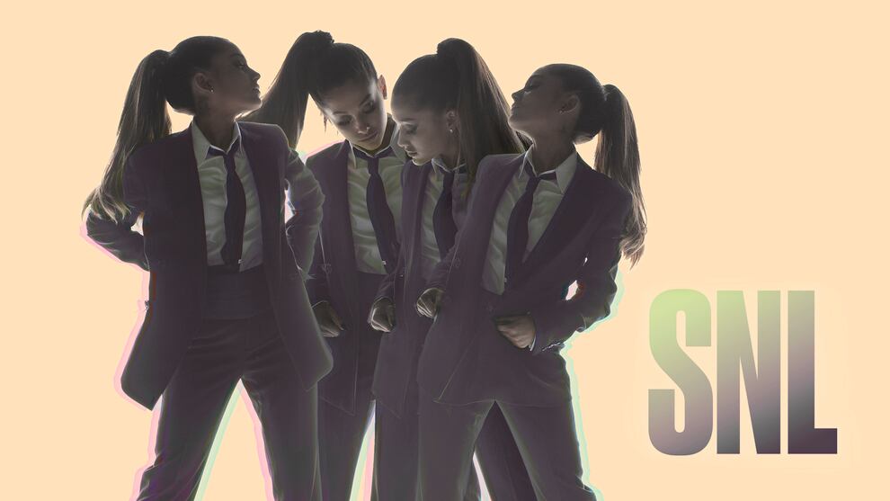 Saturday Night Live Ariana Grande Bumper Photos Photo 2640901