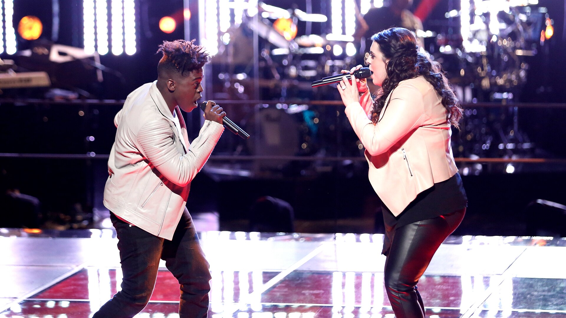 Watch The Voice Highlight Brittney Lawrence vs. Paxton Ingram "I Know