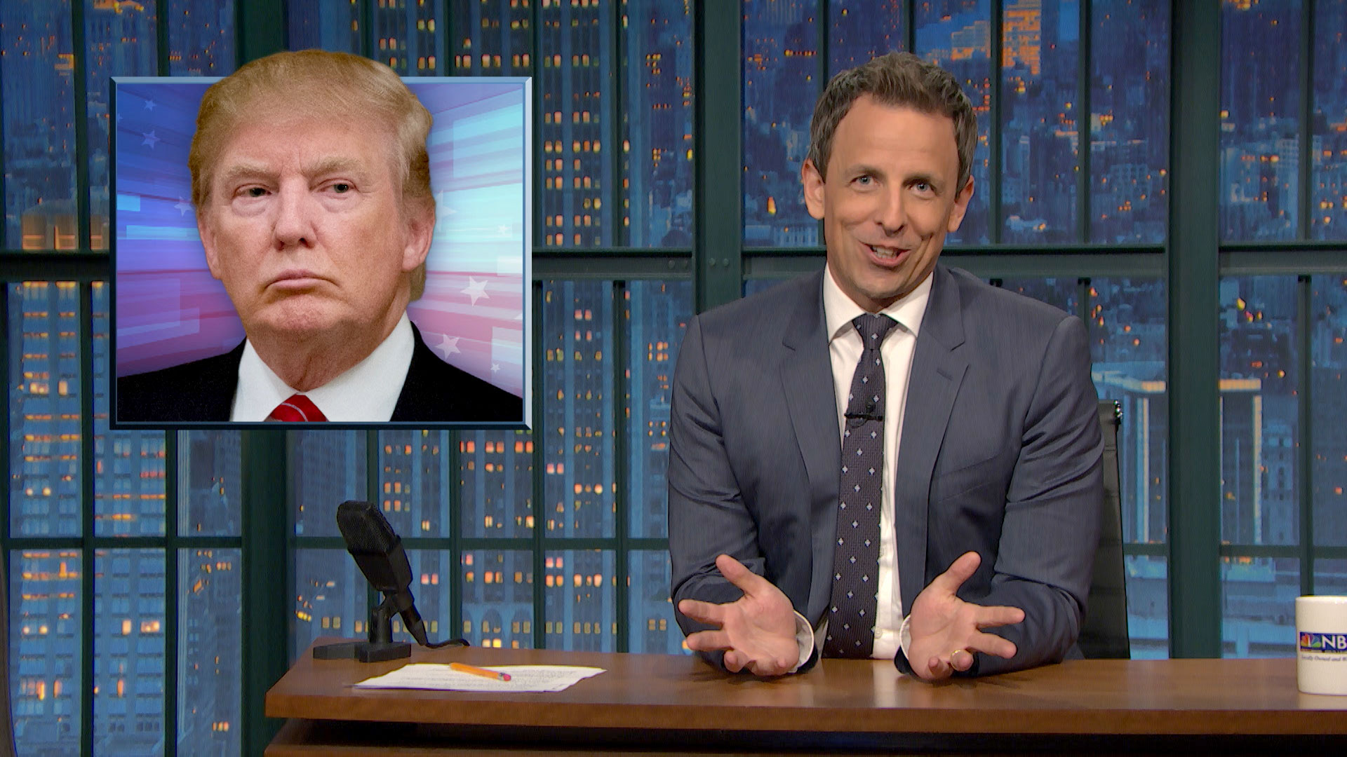 Watch Late Night With Seth Meyers Highlight Trump And White Nationalists A Closer Look 