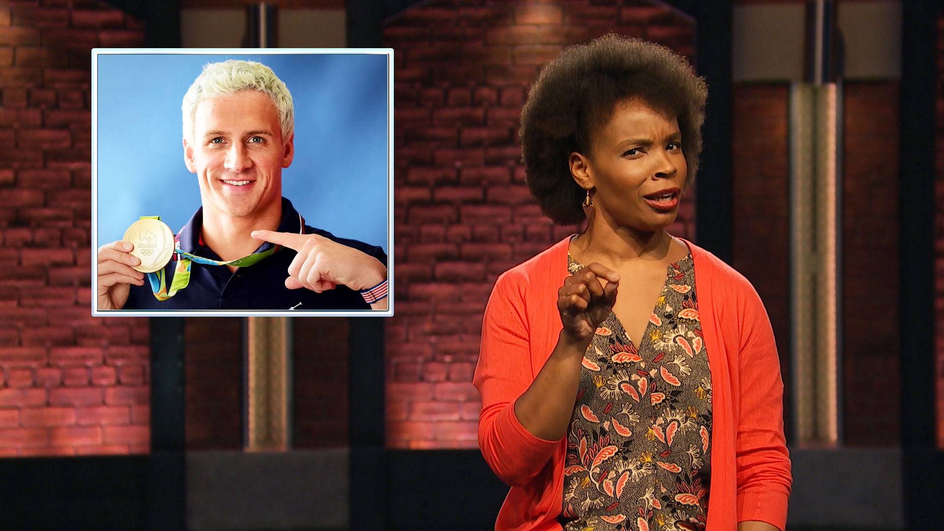 Watch Late Night with Seth Meyers Highlight Olympics WrapUp Amber Says What?
