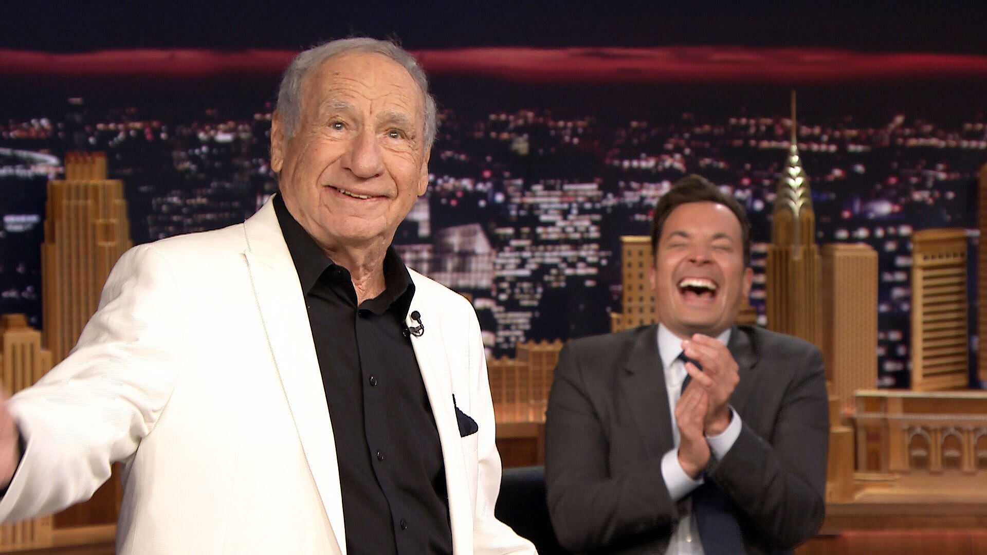 Watch The Tonight Show Starring Jimmy Fallon Interview Mel Brooks Peed