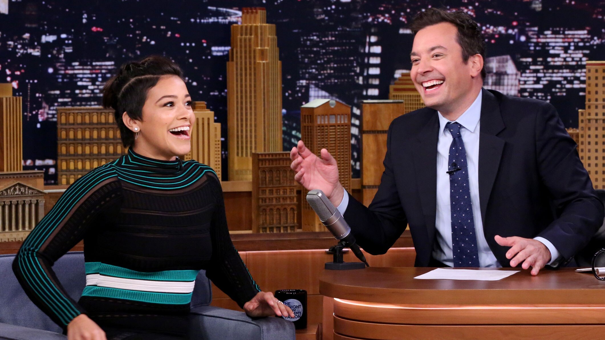 Watch The Tonight Show Starring Jimmy Fallon Interview: Gina Rodriguez