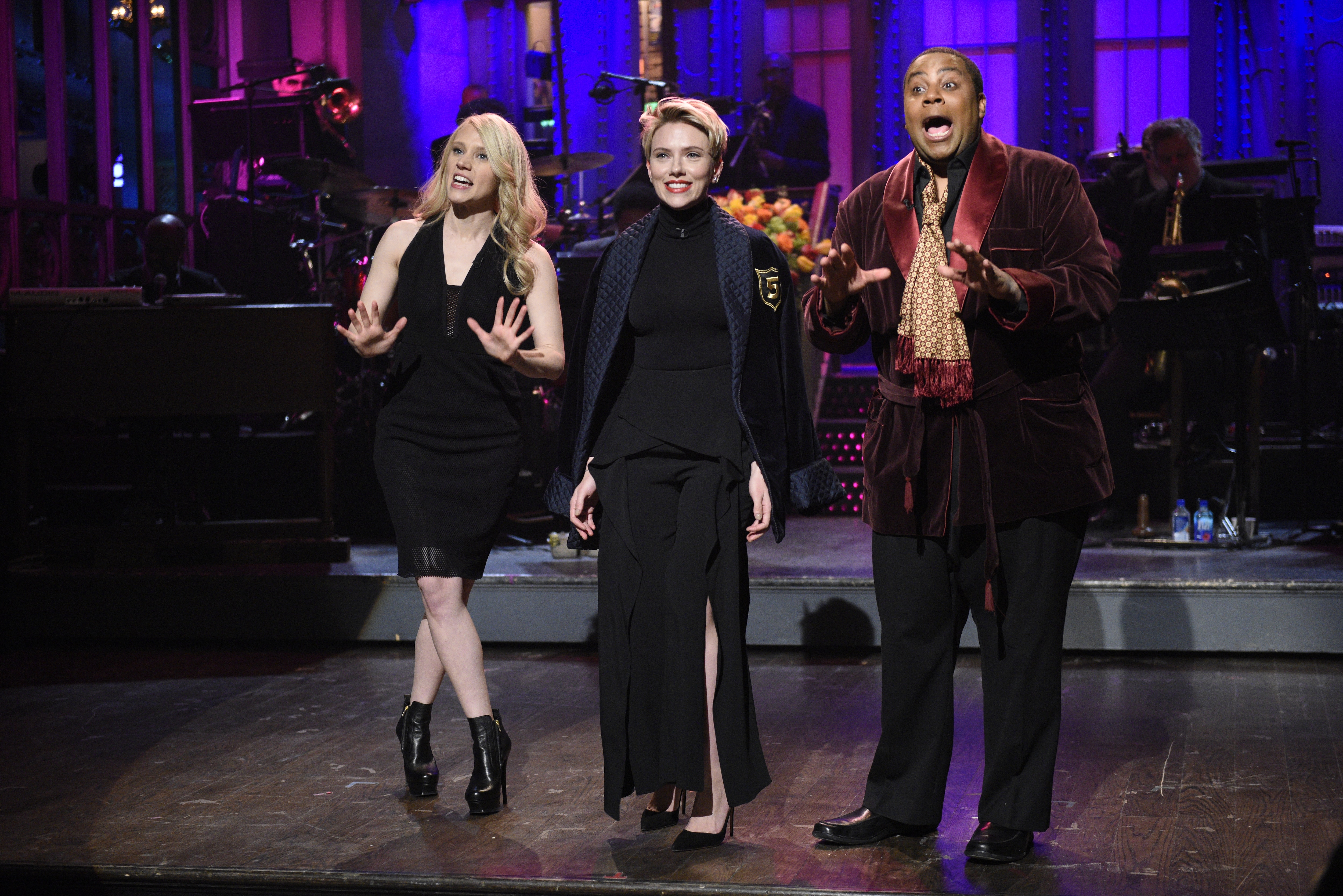 Saturday Night Live From The Set Scarlett Johansson And Lorde Photo 2989454 0070