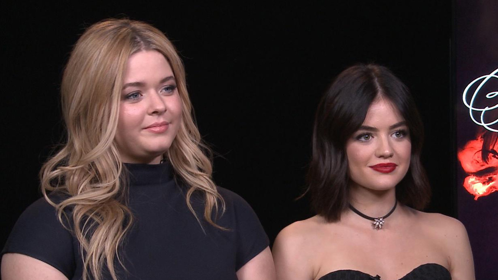 Watch Access Hollywood Interview: Lucy Hale & Sasha Pieterse On Where