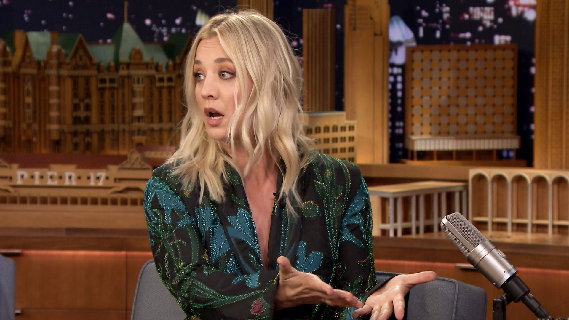 Watch The Tonight Show Starring Jimmy Fallon Interview Kaley Cuoco