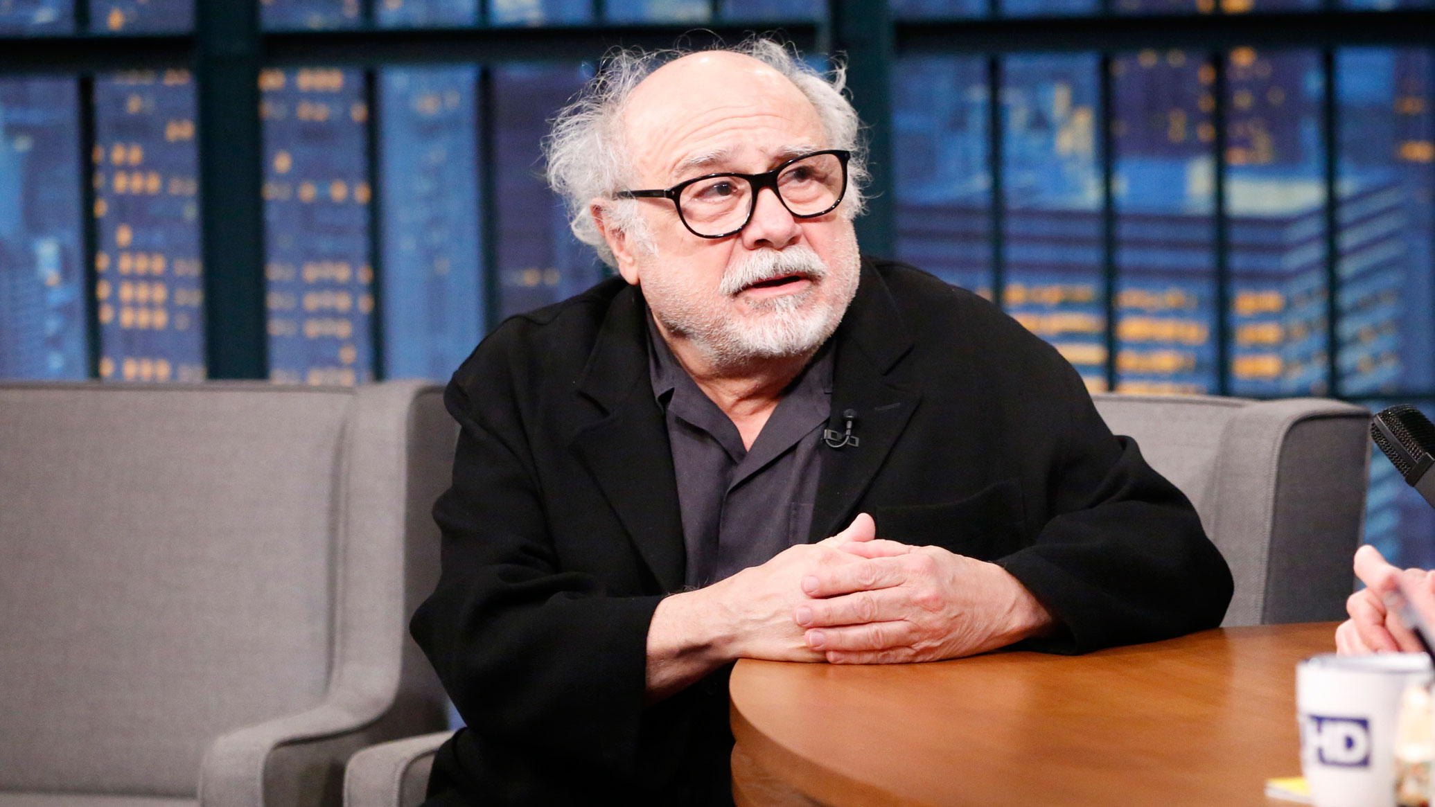Watch Late Night with Seth Meyers Interview: Danny DeVito Warms Up for