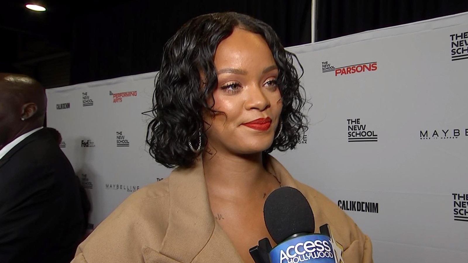 Watch Access Hollywood Interview Rihanna On Being Honored By Parsons