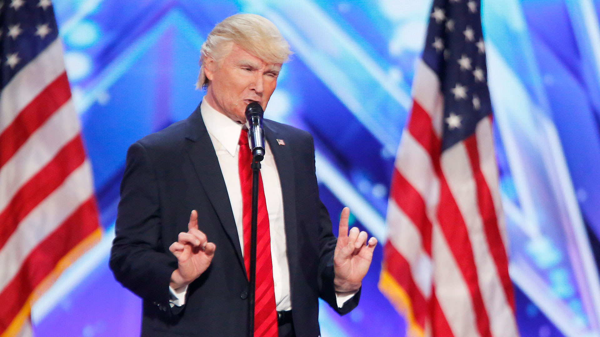 Watch America's Got Talent Highlight The Singing Trump, Auditions 1