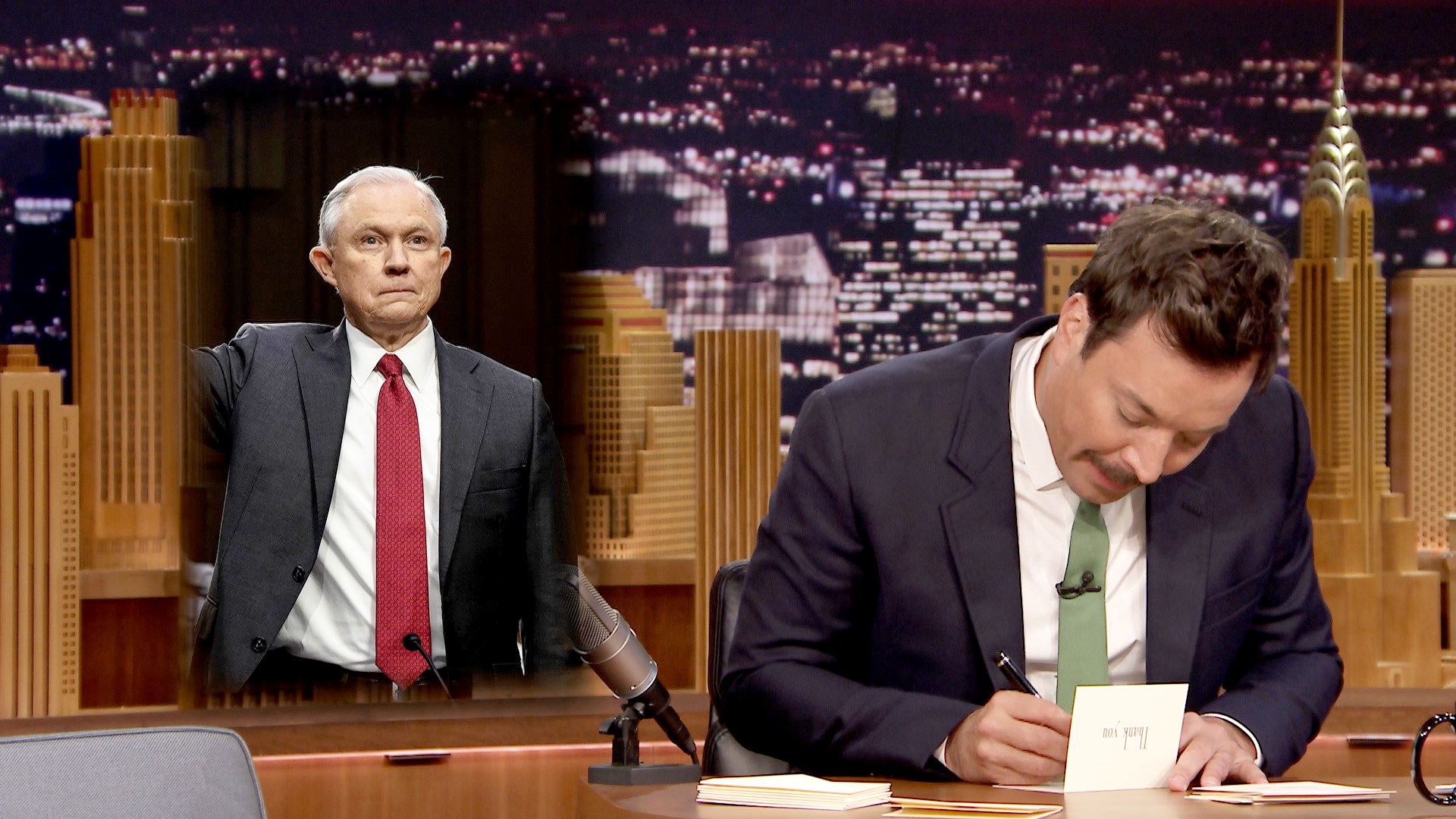 Watch The Tonight Show Starring Jimmy Fallon Highlight Thank You Notes Jeff Sessions