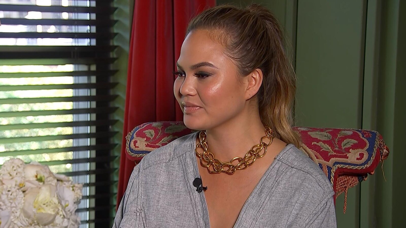 Watch Access Hollywood Interview Exclusive Chrissy Teigen On Being Blocked By President Trump 9699