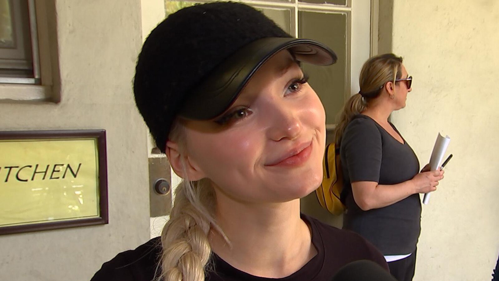 Watch Access Hollywood Interview Dove Cameron On Bf Thomas Doherty We Re Super In Love Nbc Com