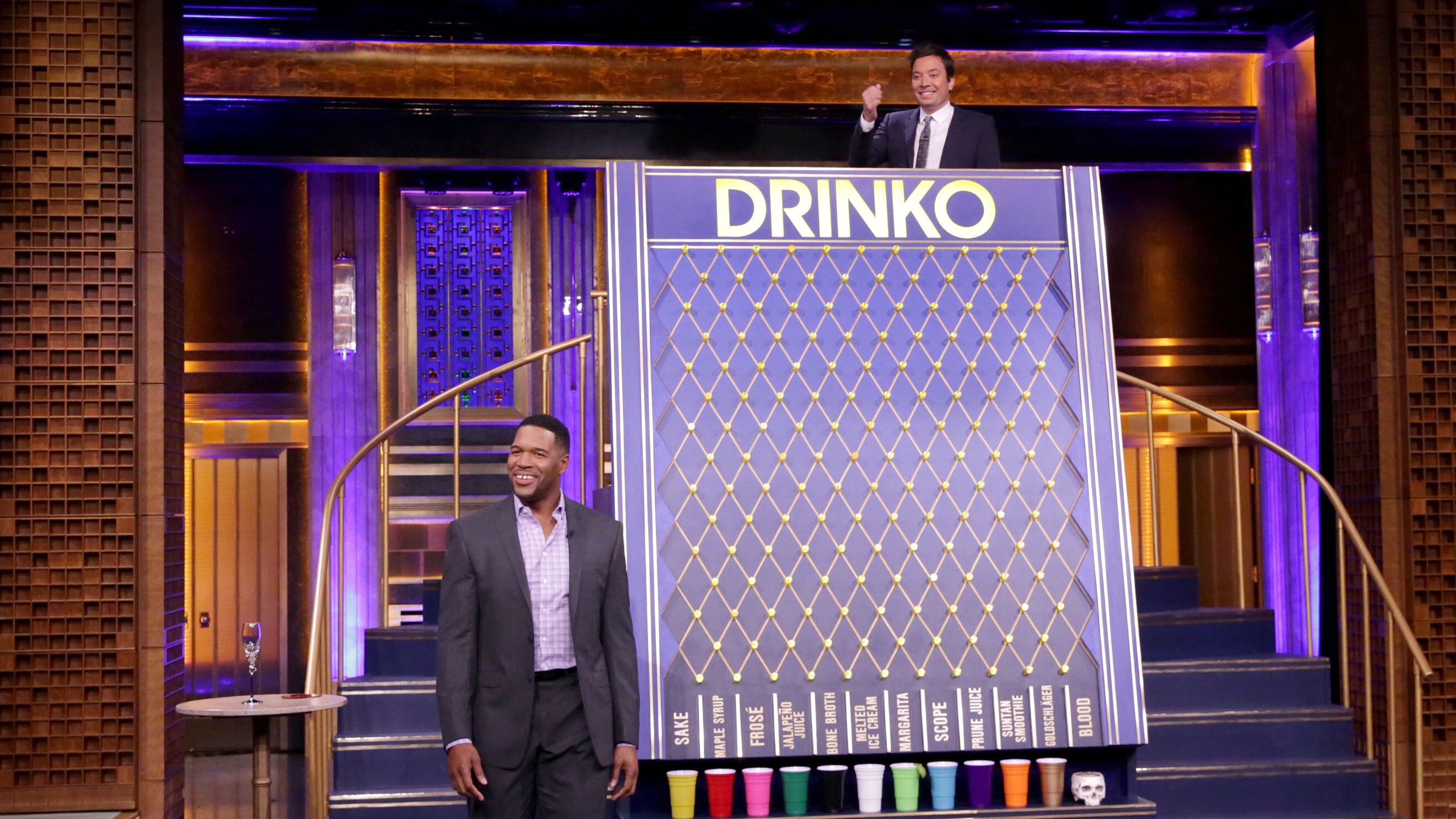 Watch The Tonight Show Starring Jimmy Fallon Highlight Drinko With Michael Strahan 