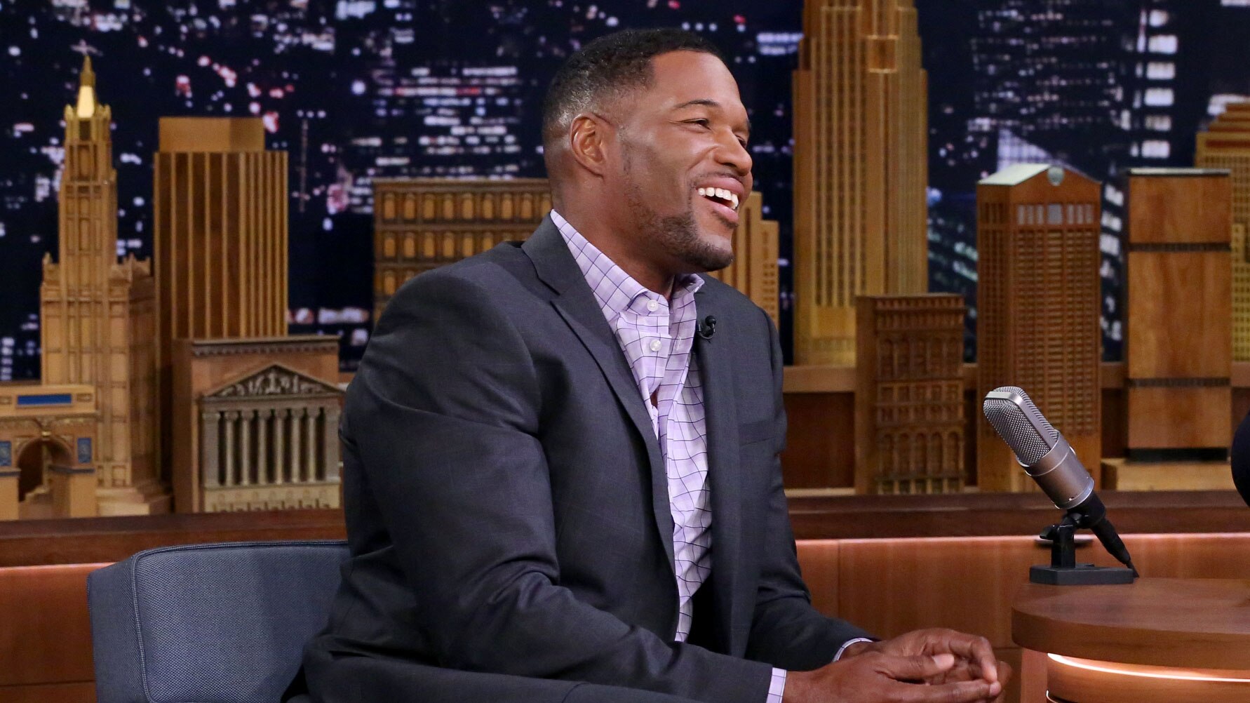 Watch The Tonight Show Starring Jimmy Fallon Interview: Michael Strahan