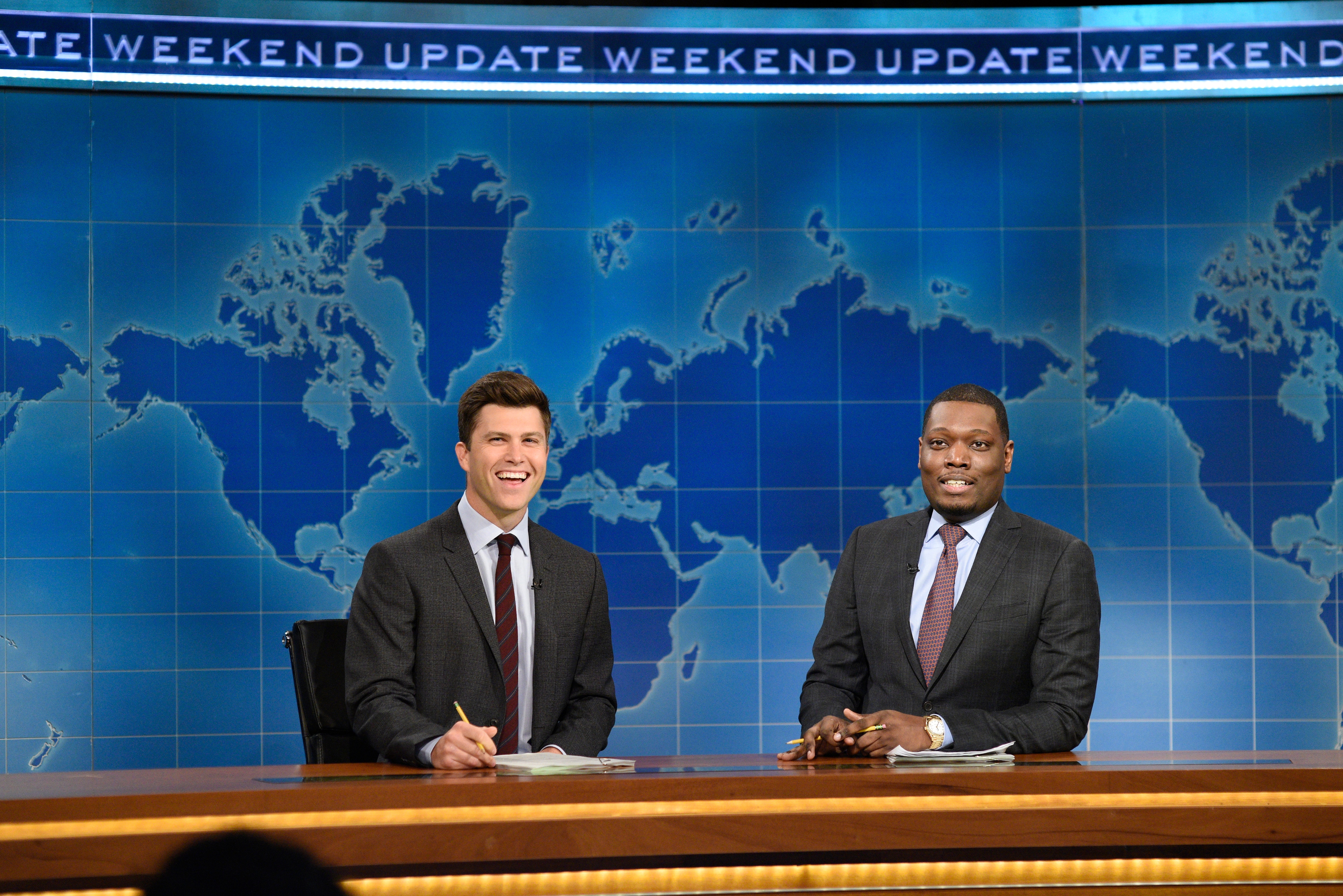 Saturday Night Live Weekend Update Summer Edition 8/10/2017 Photo