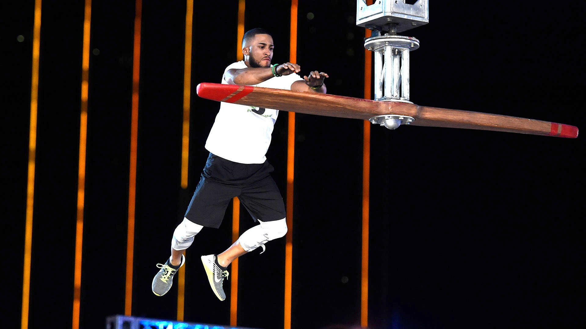 Watch American Ninja Warrior Highlight JJ Woods Las Vegas Finals