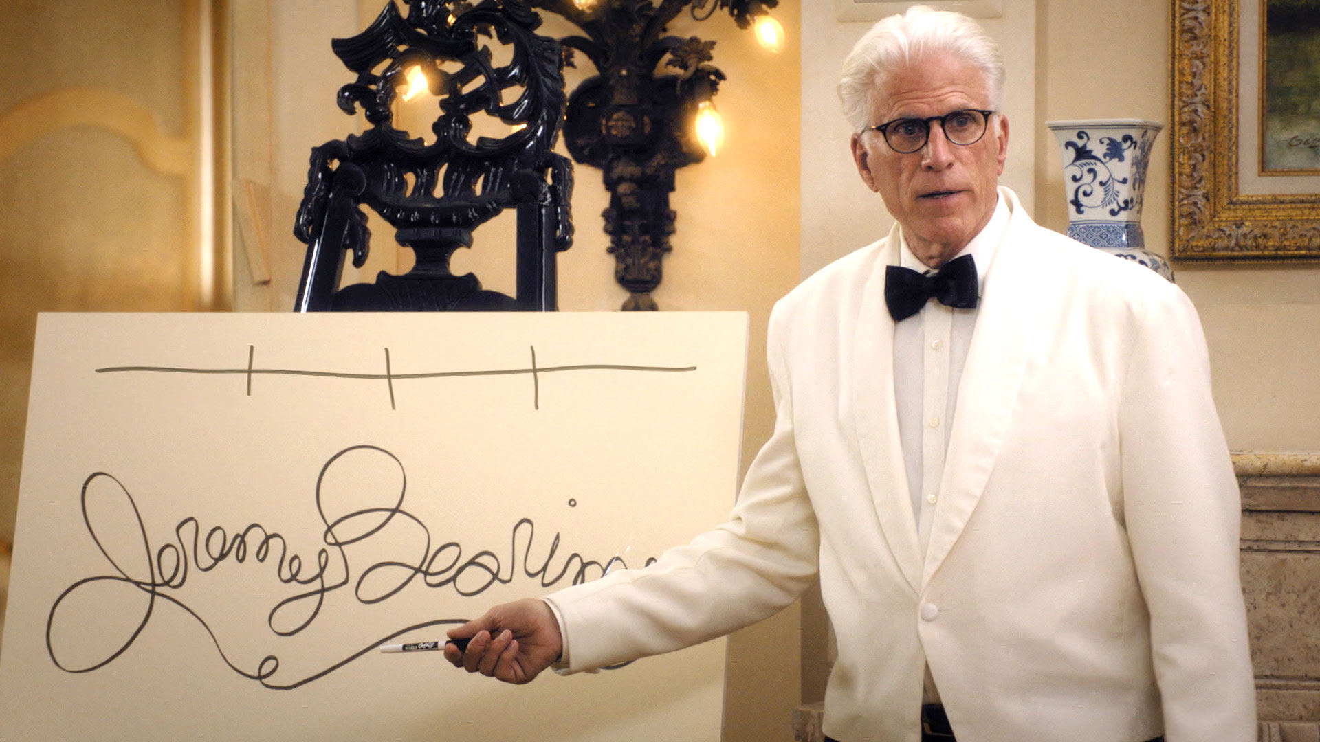 Watch The Good Place Highlight Jeremy Bearimy How Time Works in the