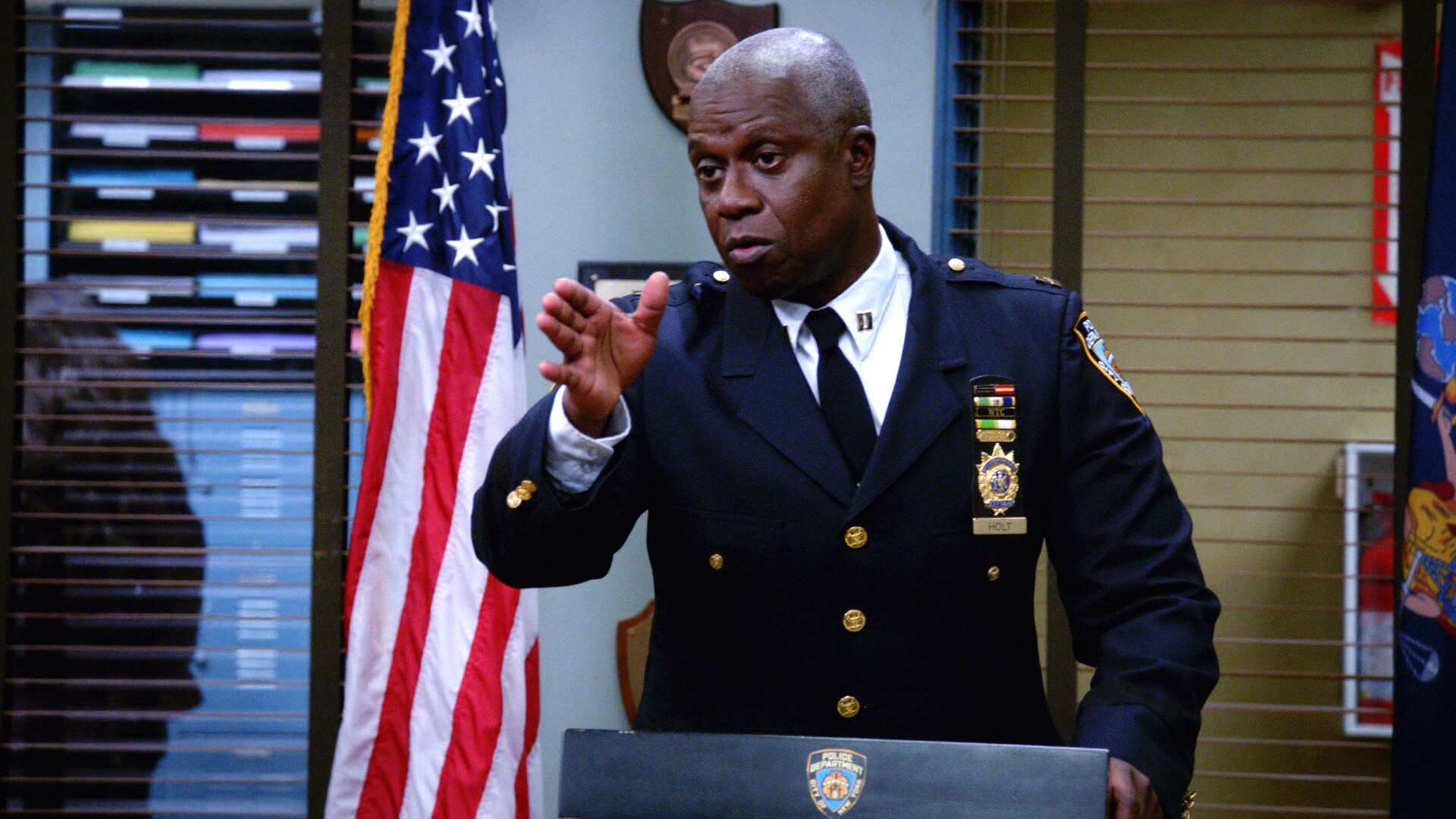 Watch Brooklyn NineNine Highlight Captain Holt Shares
