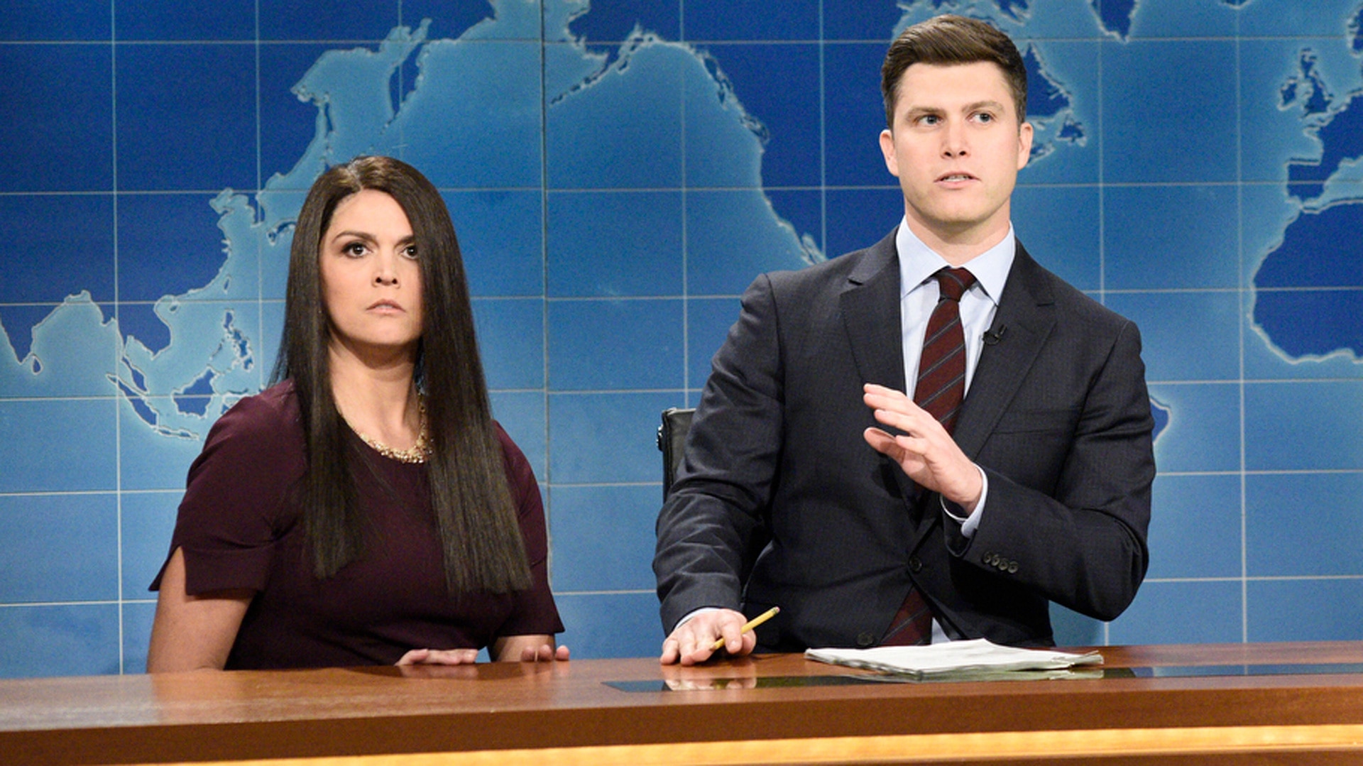 Watch Saturday Night Live Highlight: Weekend Update: White House Press ...