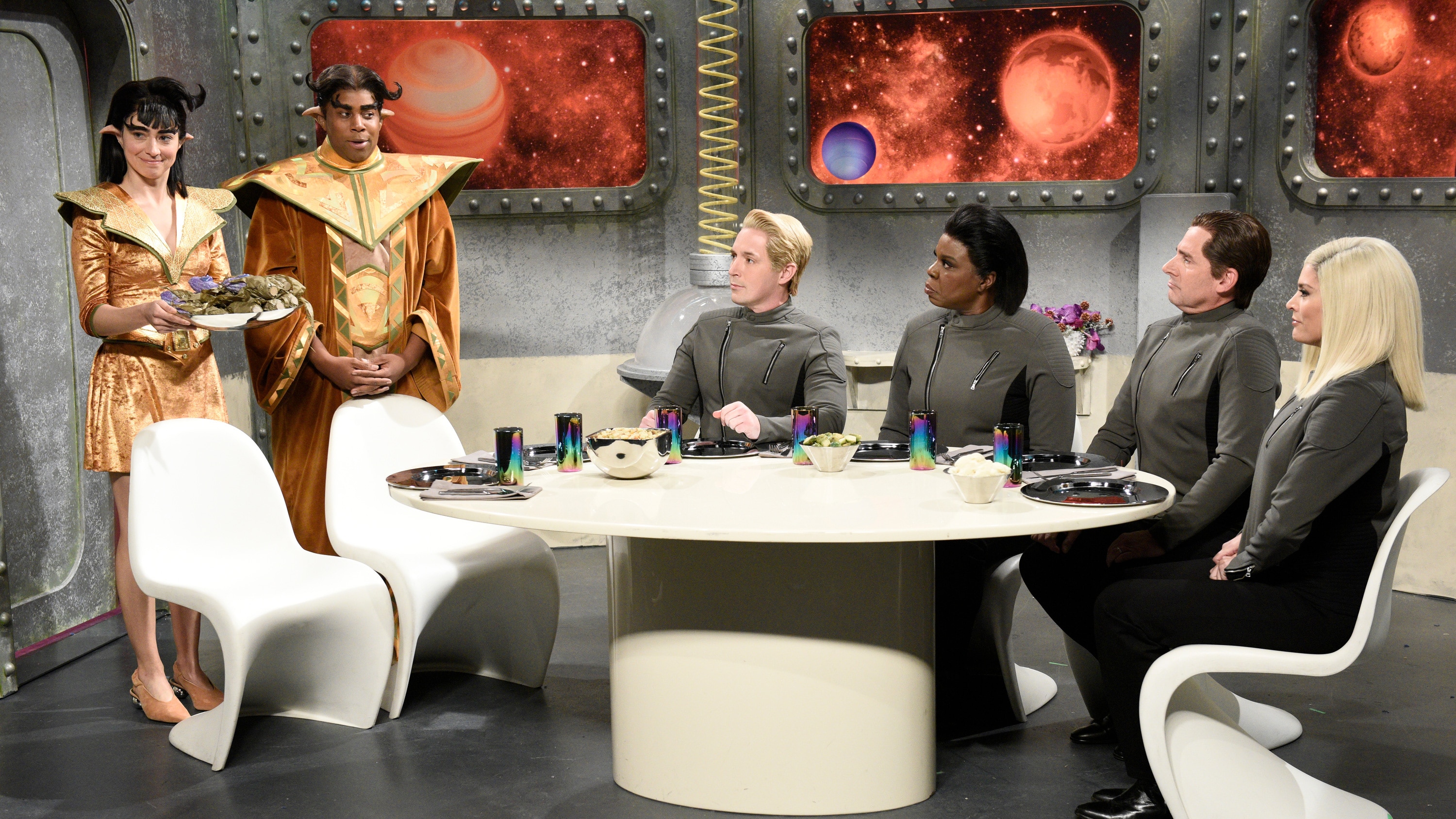 Watch Saturday Night Live Highlight Space Thanksgiving