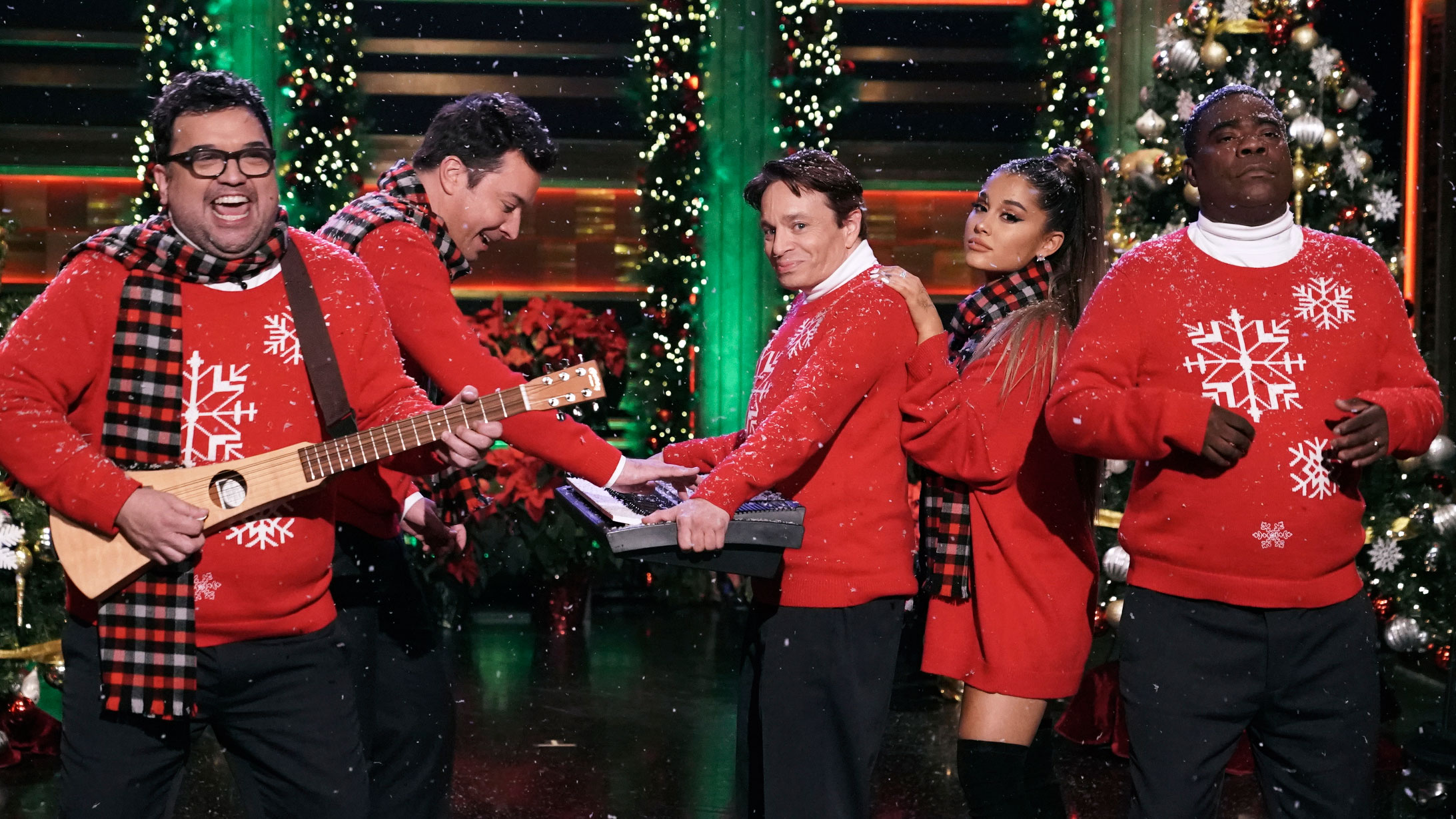 I Wish It Was Christmas Today 2022 Fallon Watch The Tonight Show Starring Jimmy Fallon Highlight: "I Wish It Was Christmas  Today" With Ariana Grande (Cold Open) - Nbc.com