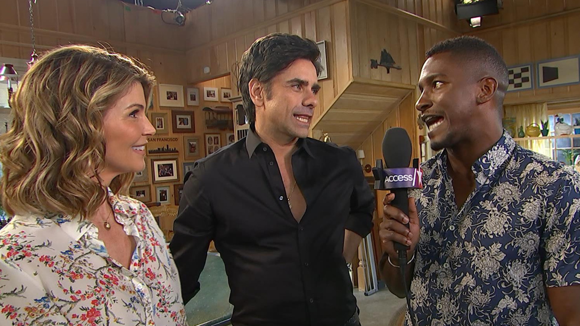 Watch Access Hollywood Highlight 'Fuller House's' John Stamos, Candace(02)