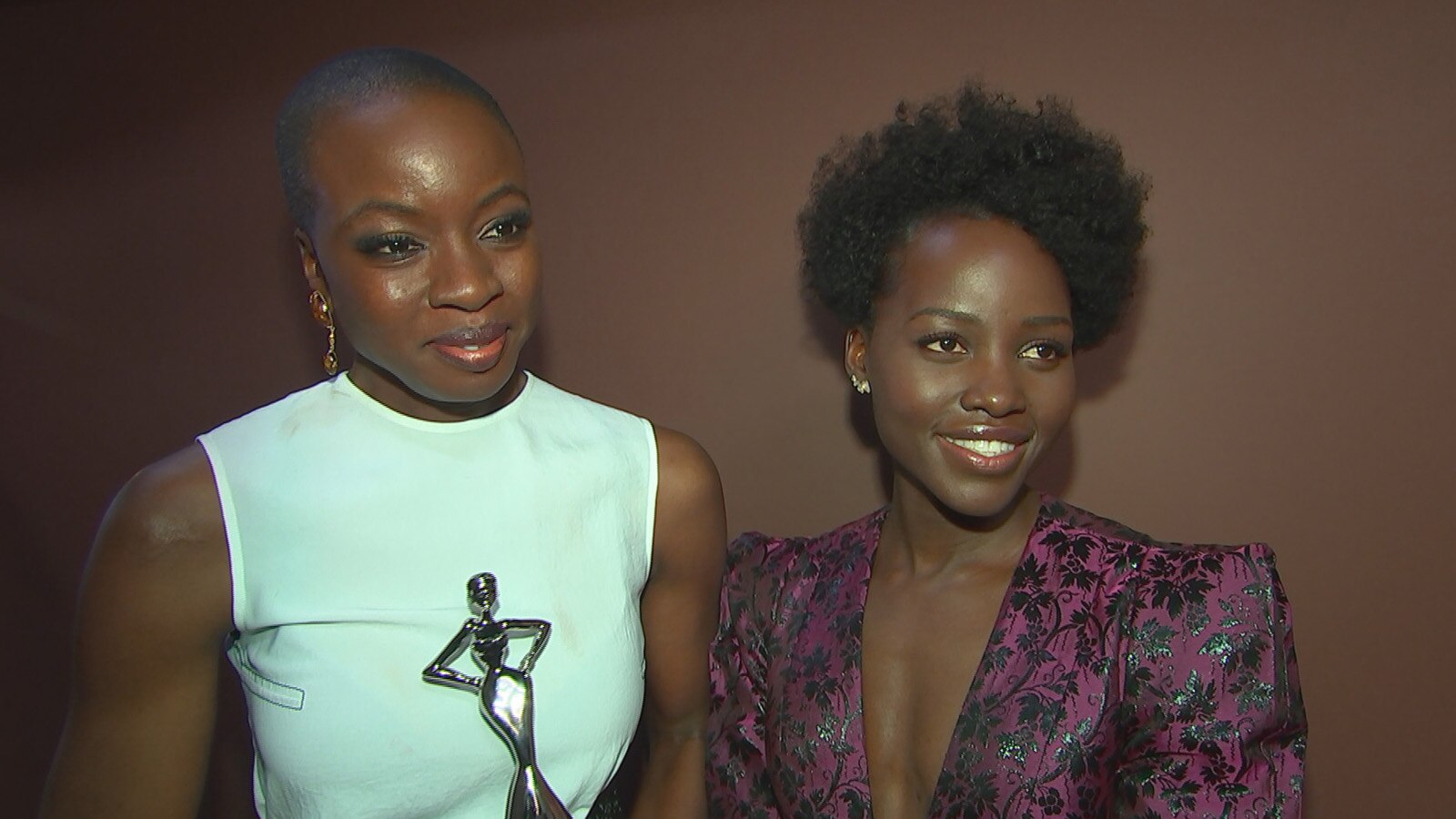 Watch Access Hollywood Highlight Danai Gurira And Lupita Nyongo Talk Black Panther Lupitas 9674