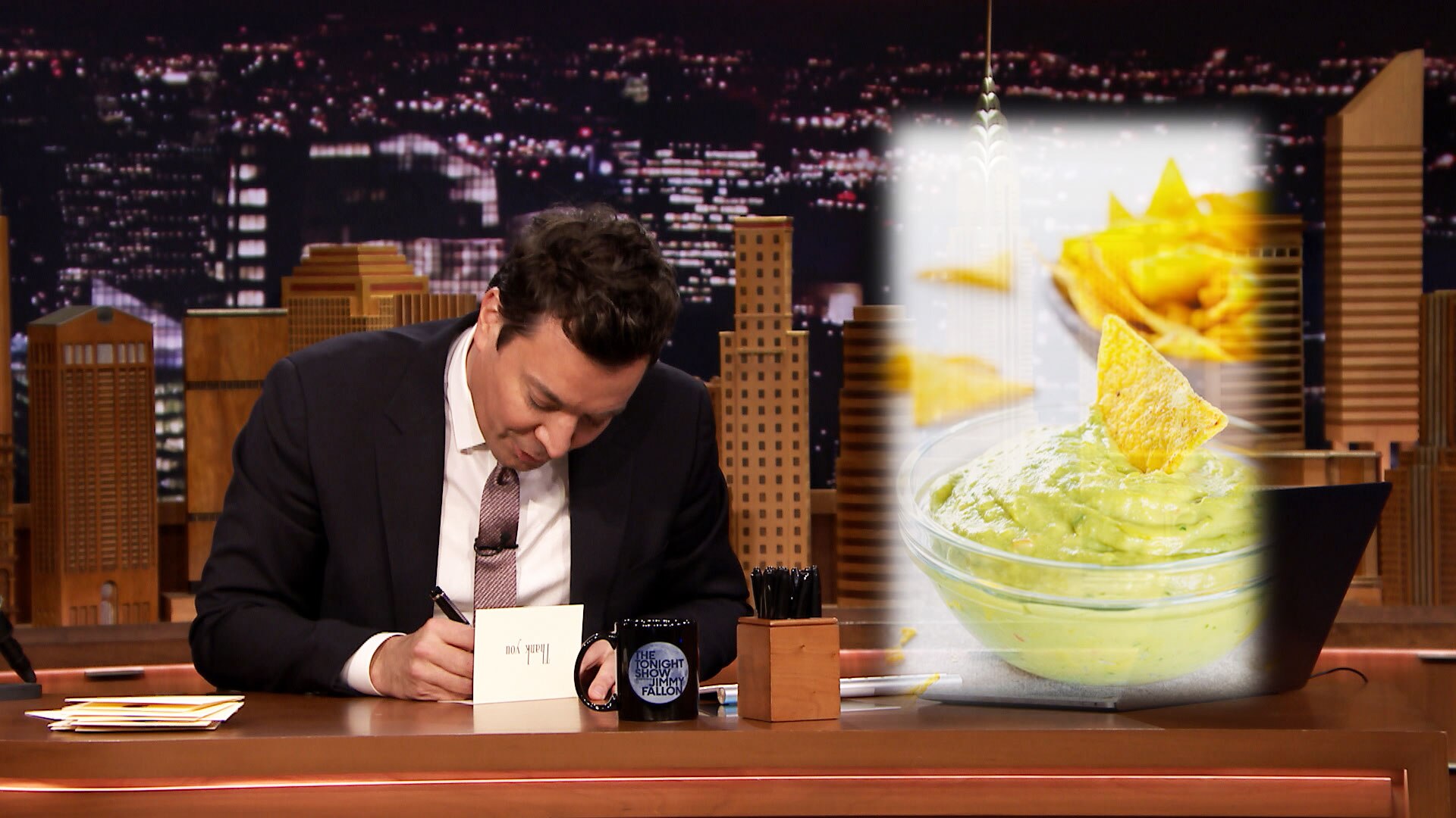 Watch The Tonight Show Starring Jimmy Fallon Highlight Thank You Notes Stirring Yogurt