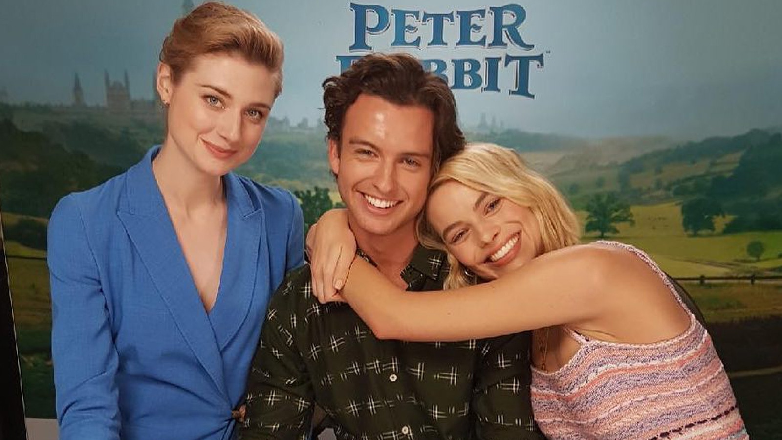 Watch Access Hollywood Interview Margot Robbie's Hot Brother Cameron Crashed Her Interview—And