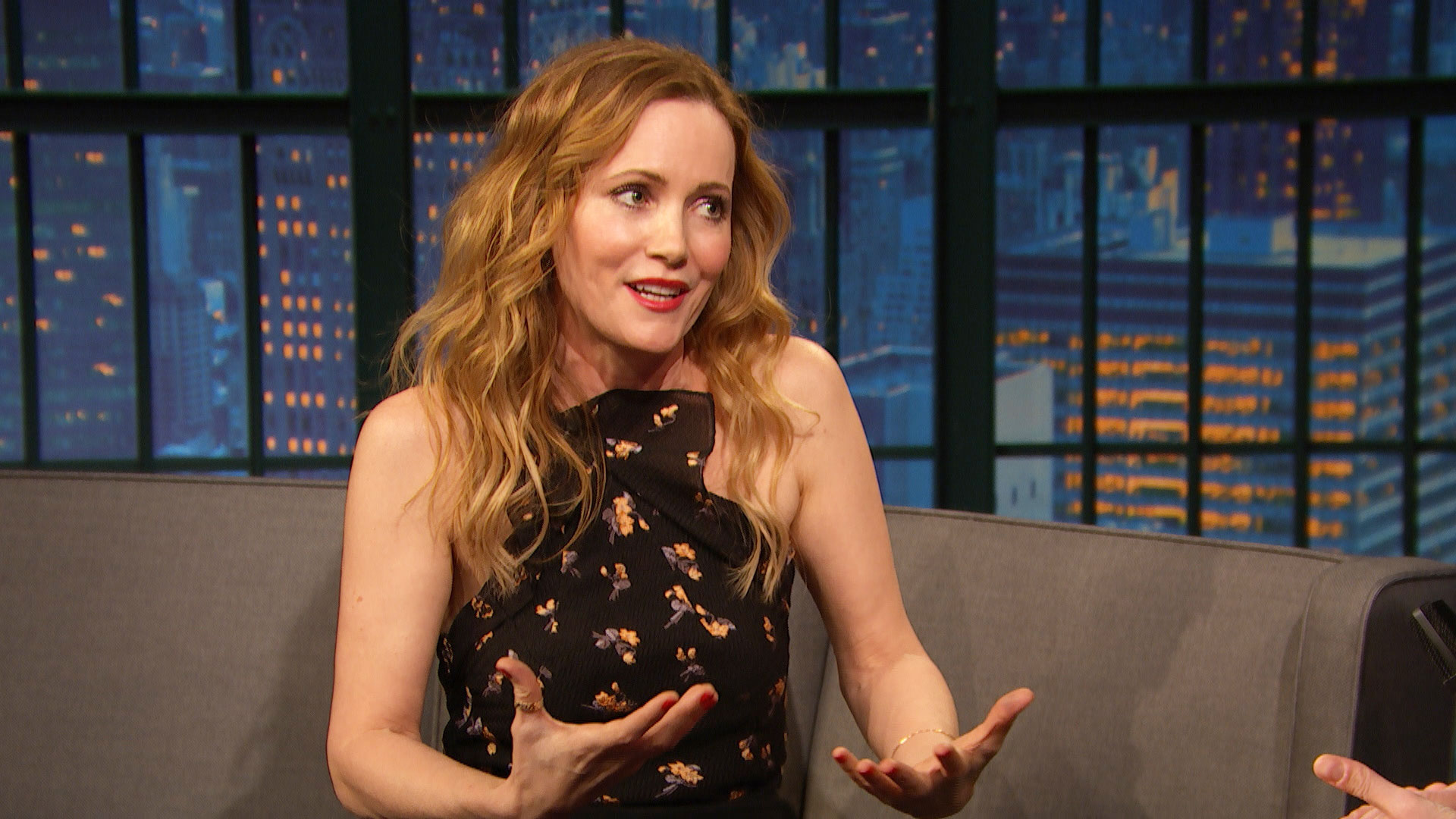Watch Late Night with Seth Meyers Interview: Leslie Mann Describes John