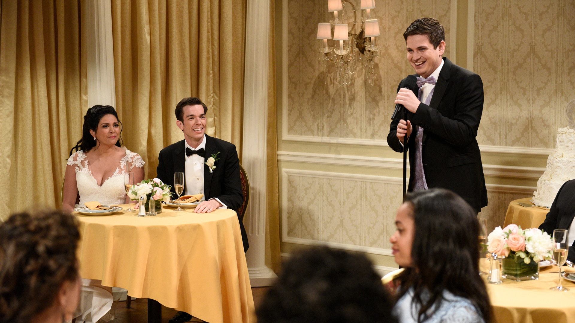 Watch Saturday Night Live Highlight Cut For Time Wedding Toast Nbc Com She engaged in sexual harassment controversy. cut for time wedding toast