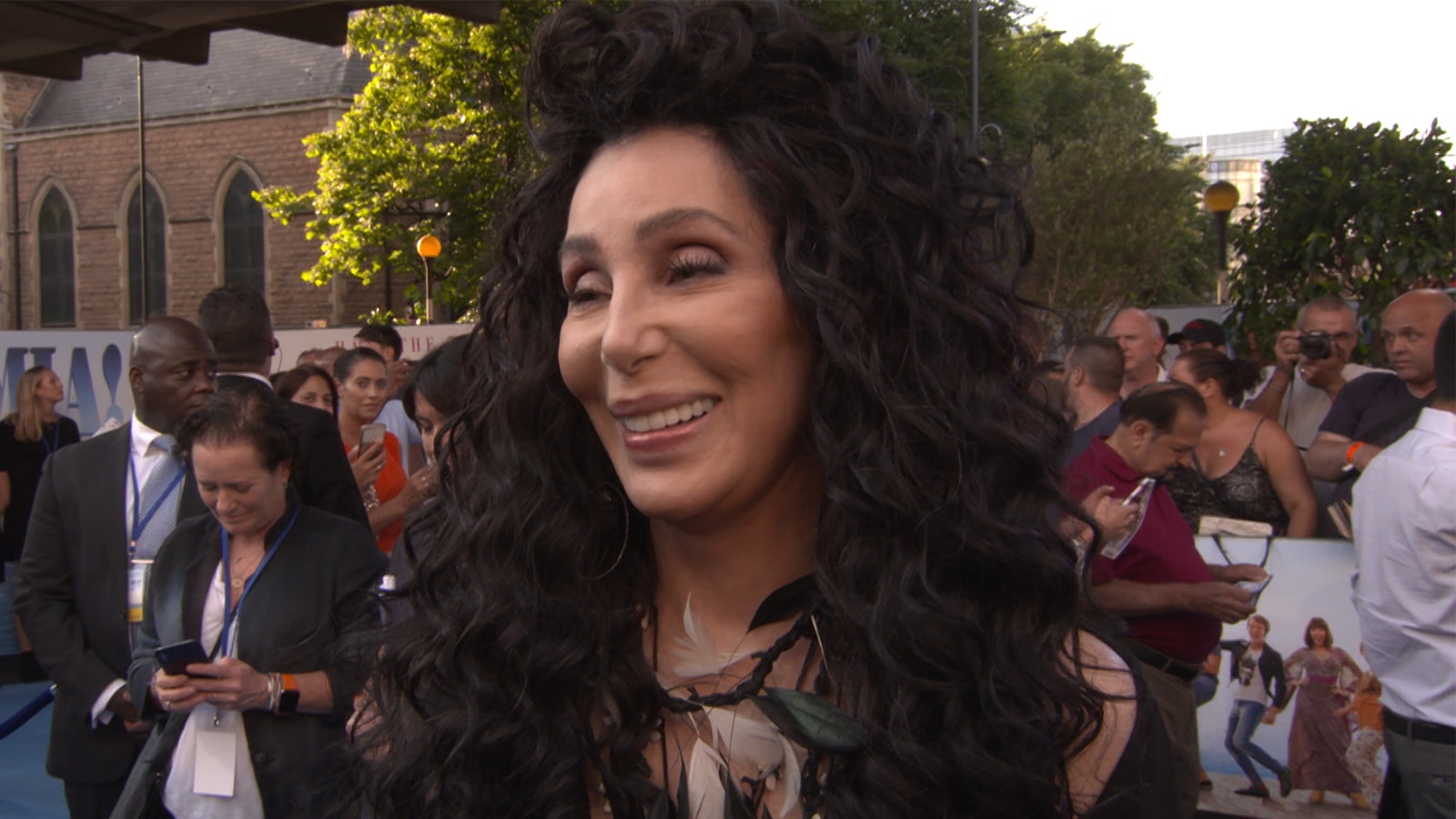 Watch Access Hollywood Interview Cher Hilariously Admits Shes Wearing 