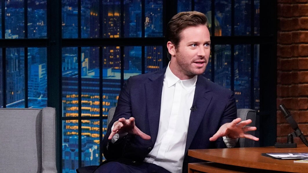 Watch Late Night with Seth Meyers Interview: Armie Hammer Reveals the Unique Way He Learns His ...