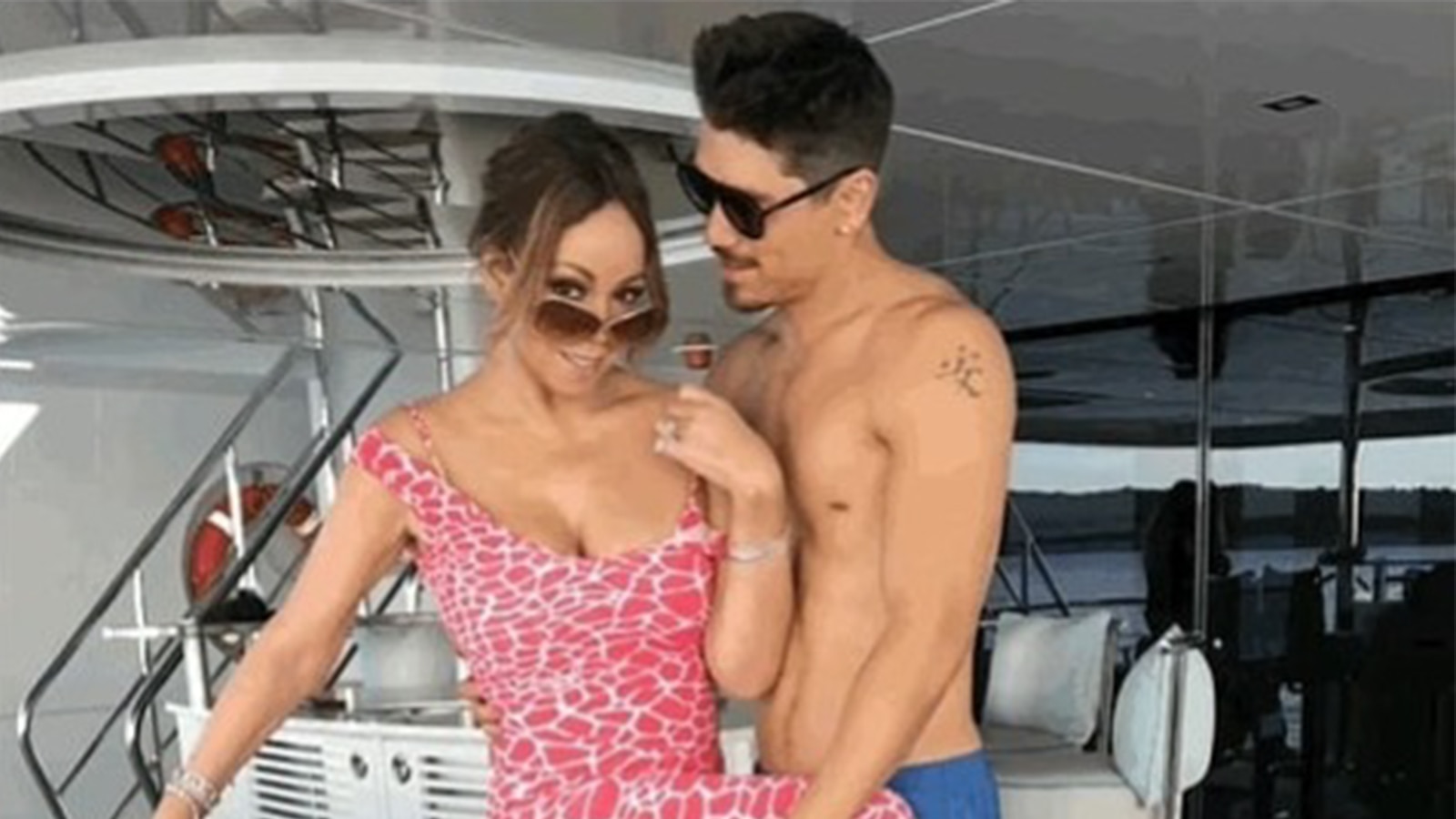 Watch Access Hollywood Interview Mariah Carey & Boyfriend Bryan Tanaka Get Cozy On A Yacht For