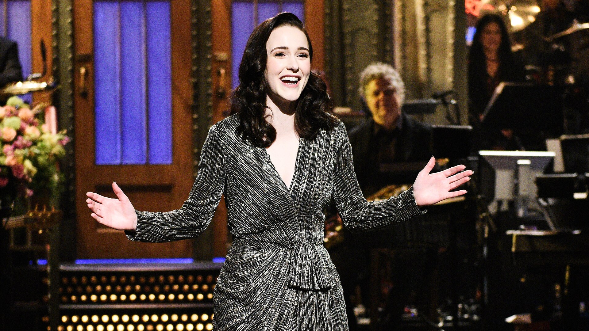 Watch Saturday Night Live Highlight: Rachel Brosnahan's New Year's