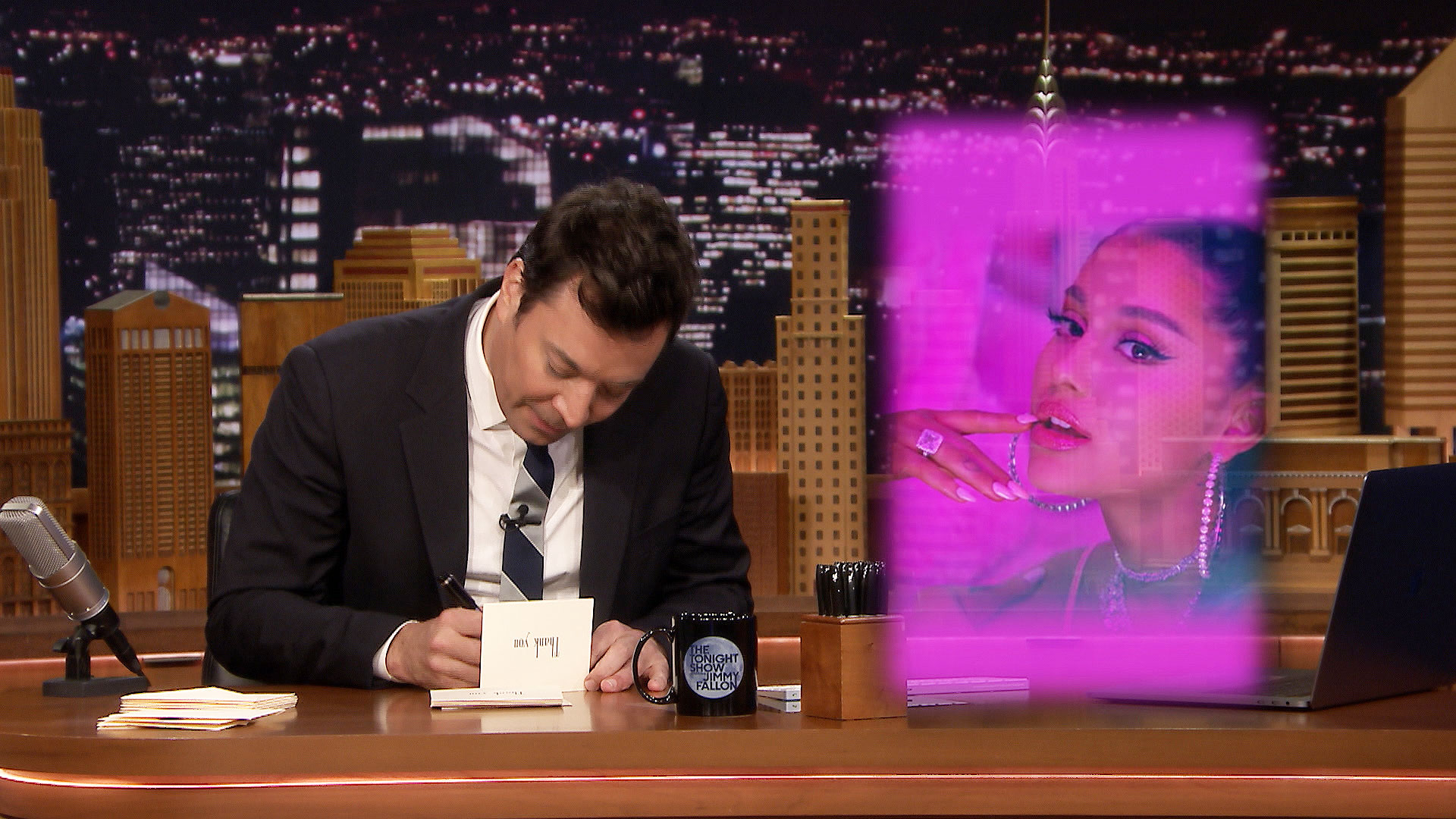 Watch The Tonight Show Starring Jimmy Fallon Highlight: Thank You Notes: Ariana Grande's \