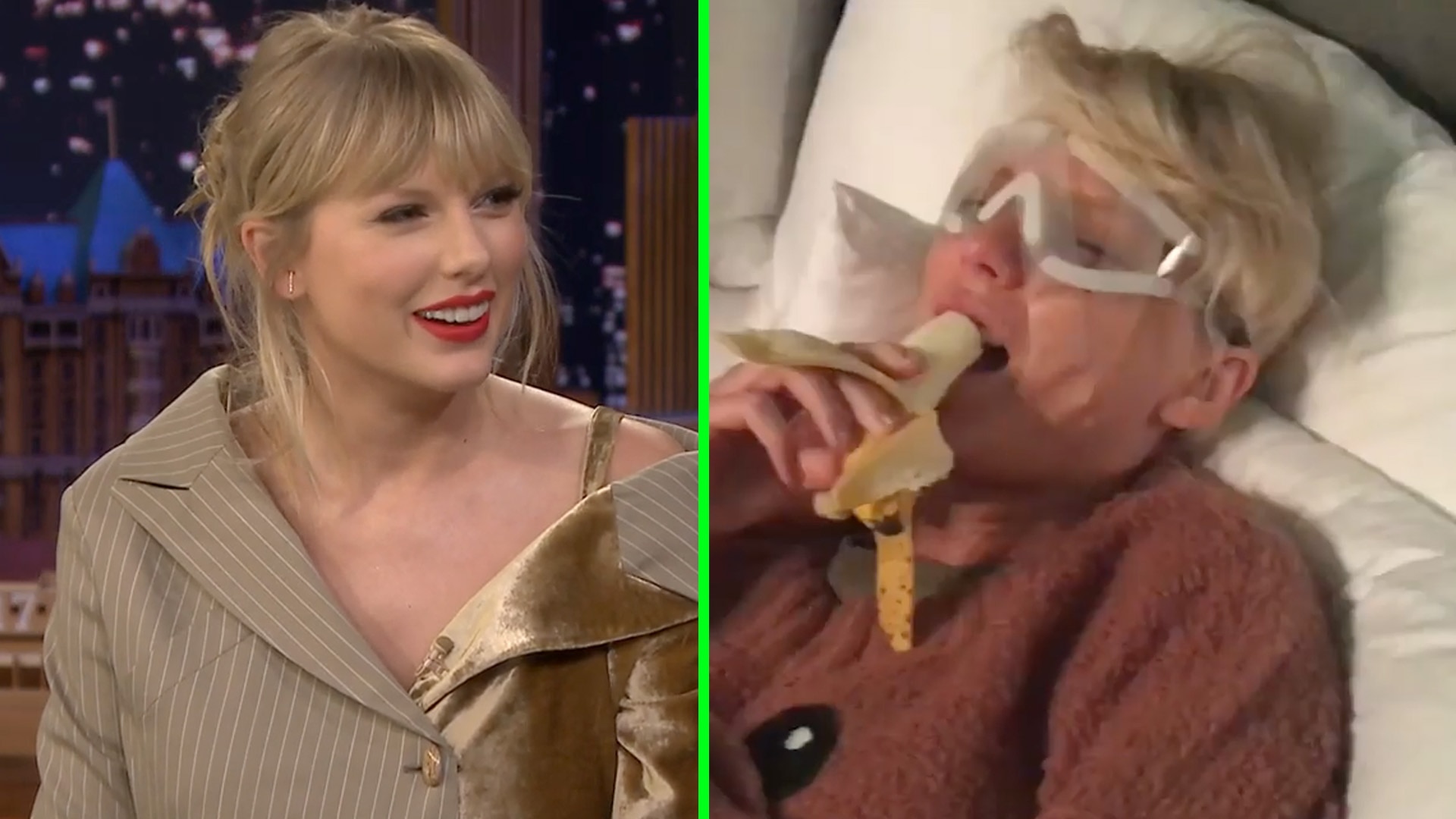 Watch Access Hollywood Interview Taylor Swift Cries Over A Banana In