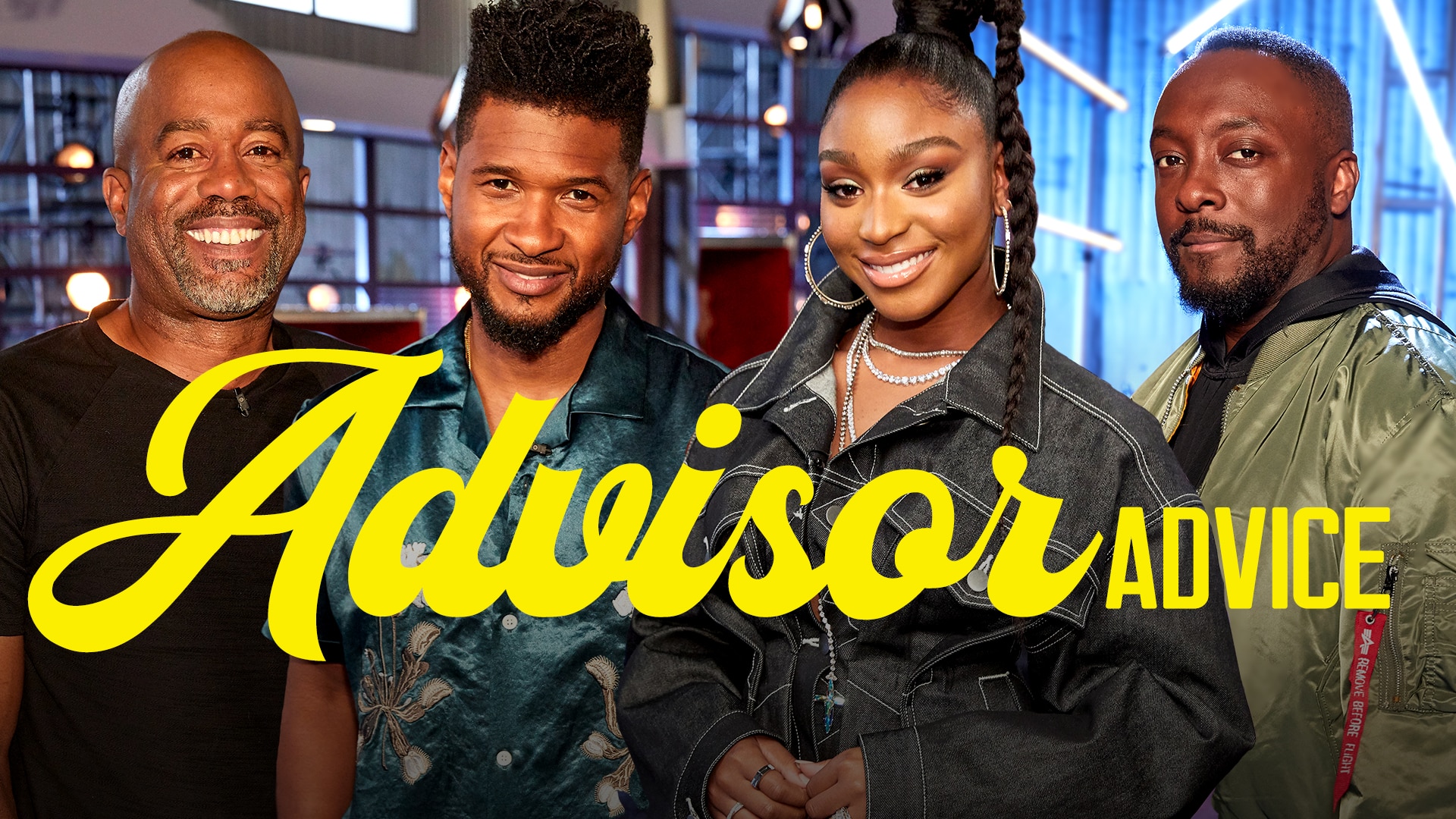 Watch The Voice Web Exclusive Voice Advisors Usher, Normani, will.i.am