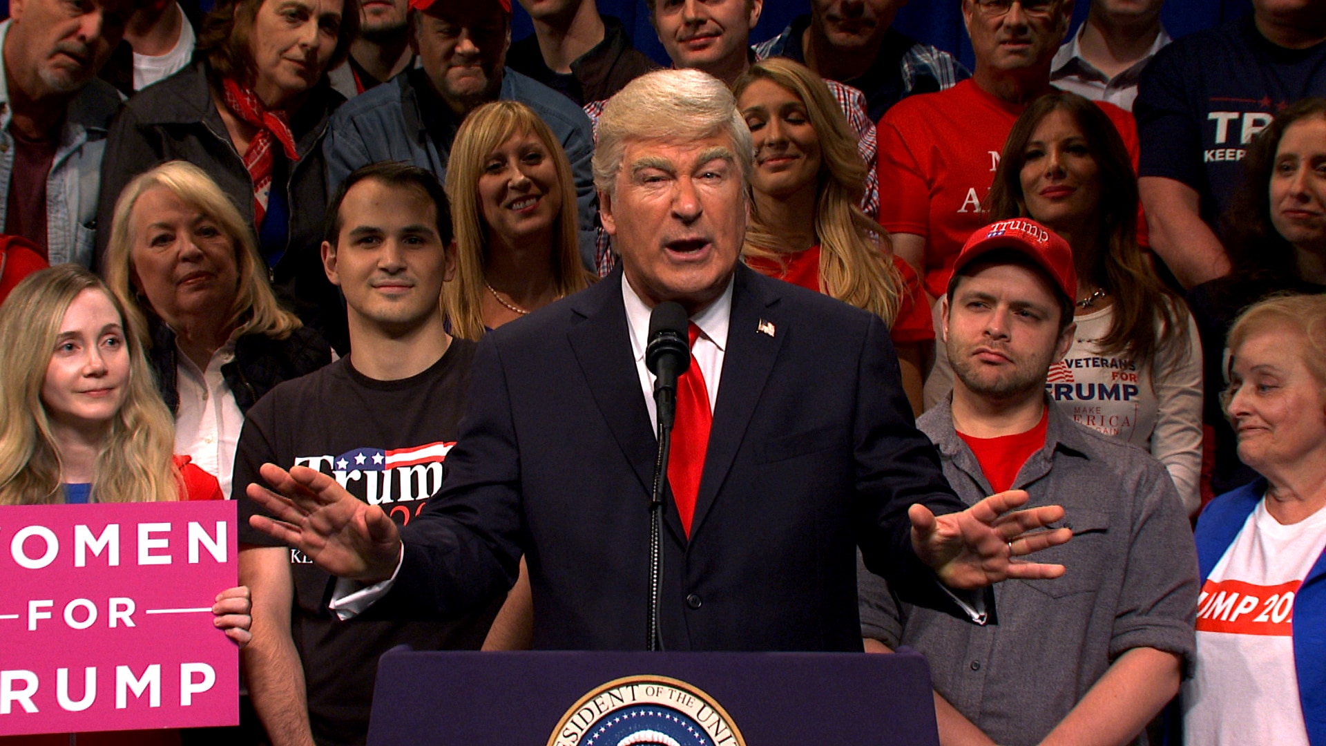 Watch Saturday Night Live Highlight: Trump Rally Cold Open - NBC.com