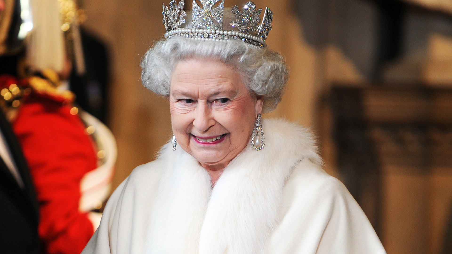 Watch Access Hollywood Interview  Queen Elizabeth s New Clothing Will