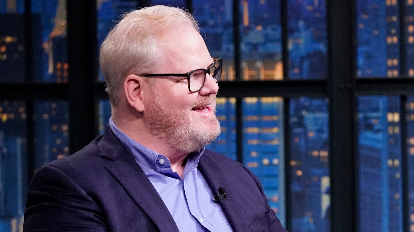 Watch Late Night with Seth Meyers Interview Jim Gaffigan Thinks