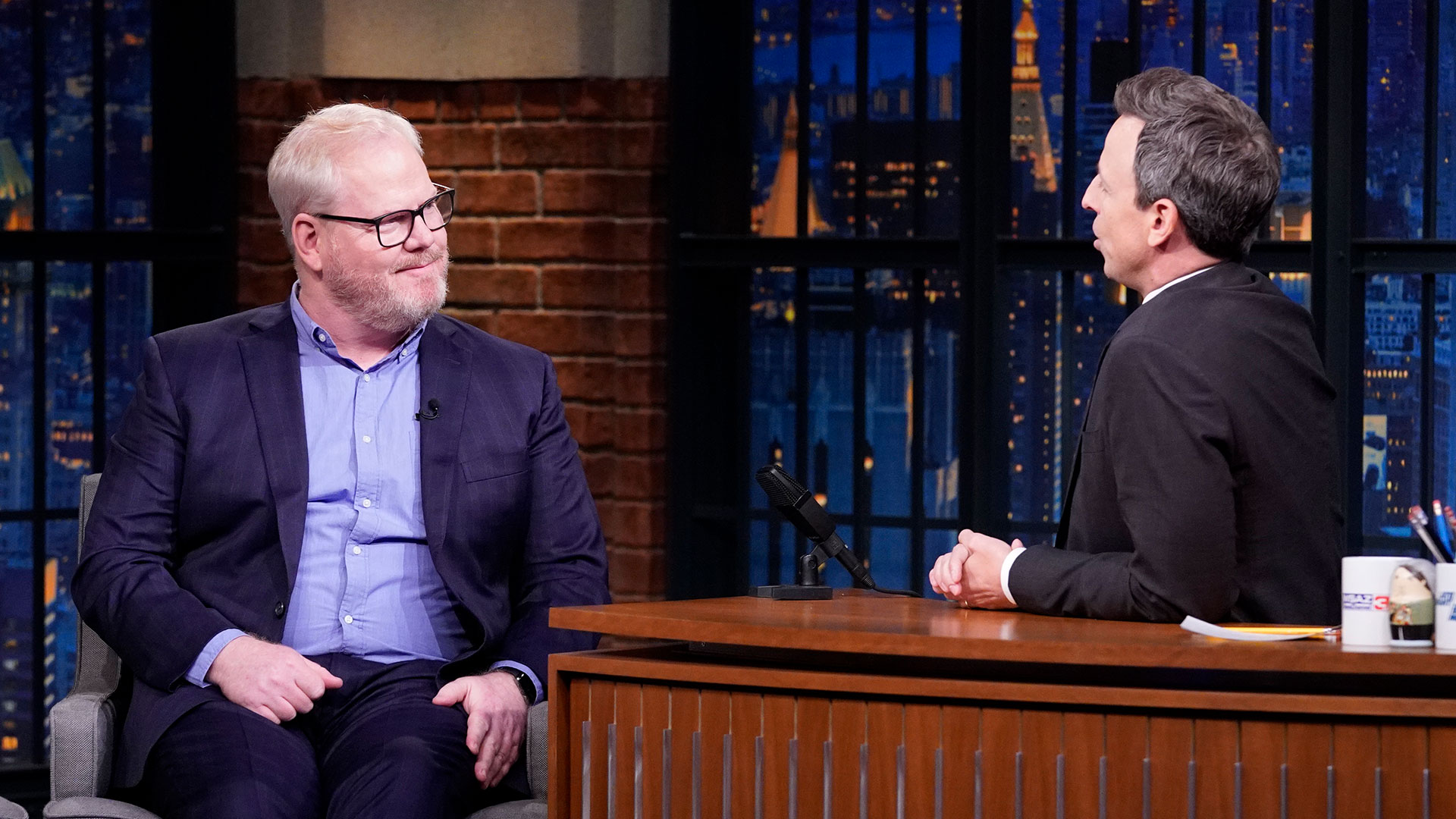 Watch Late Night With Seth Meyers Episode: Jim Gaffigan, Jenny Slate ...