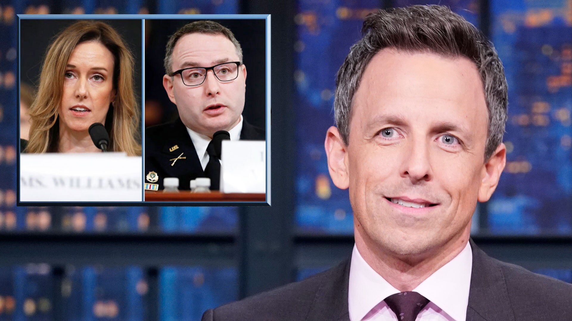 Watch Late Night With Seth Meyers Highlight Lt Col Vindman And 6893