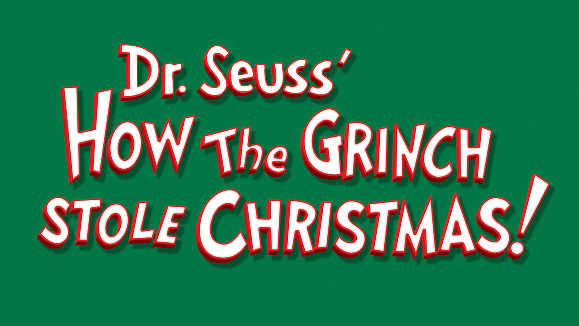 How The Grinch Stole Christmas Logo